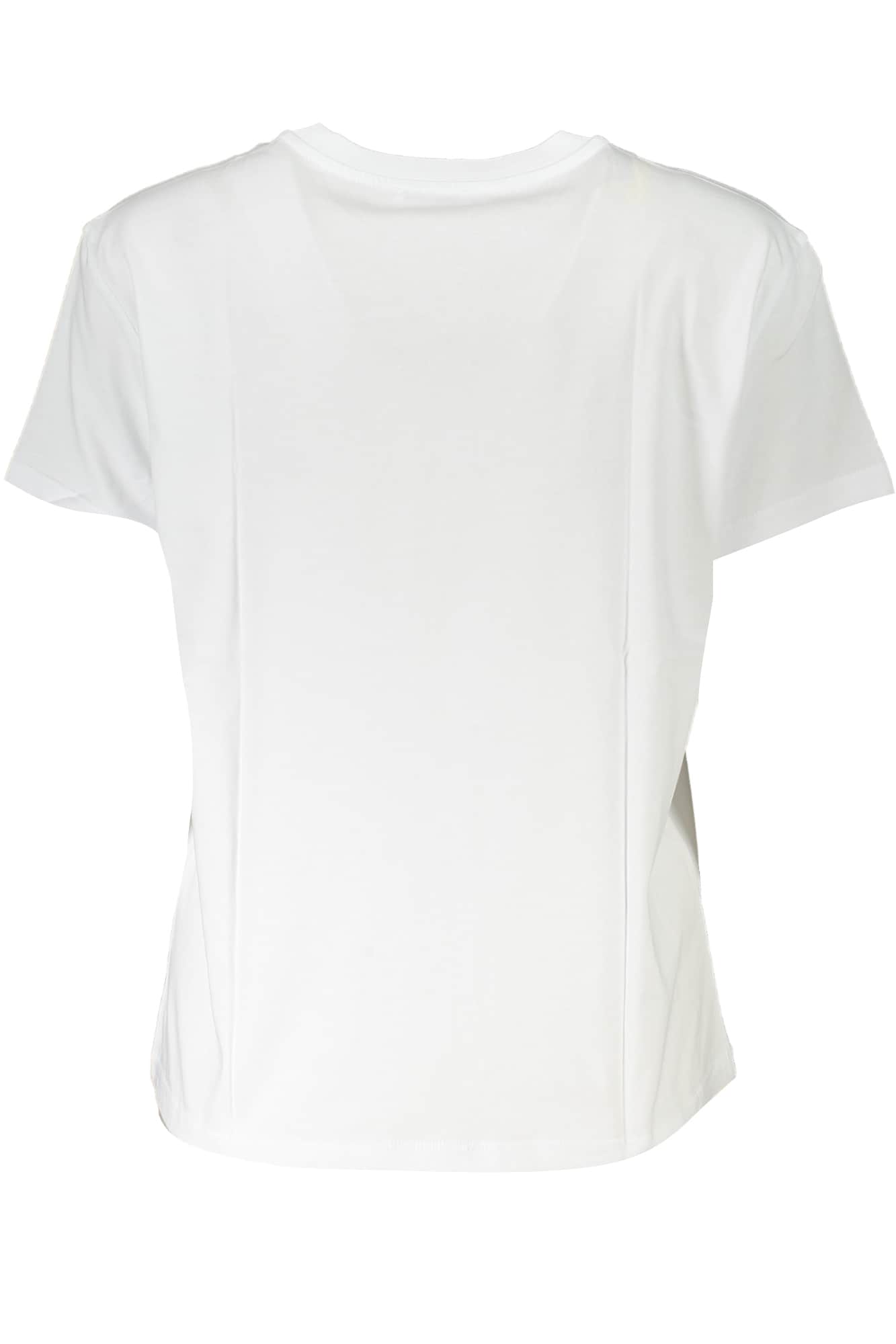 PATRIZIA PEPE DAMES KORTE MOUW T-SHIRT ZWART