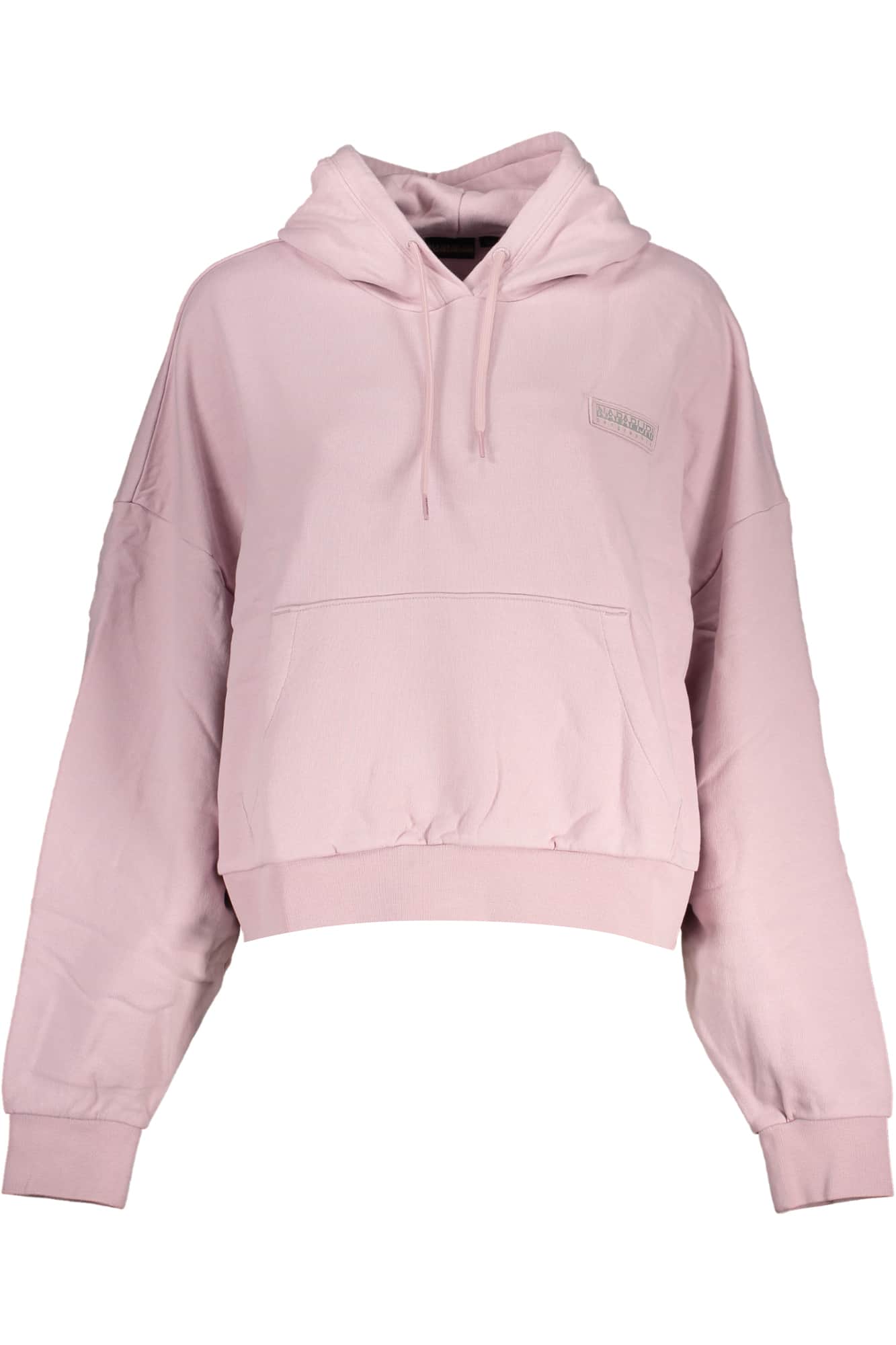 NAPAPIJRI WOMEN'S PINK SWEATSHIRT WITHOUT ZIP