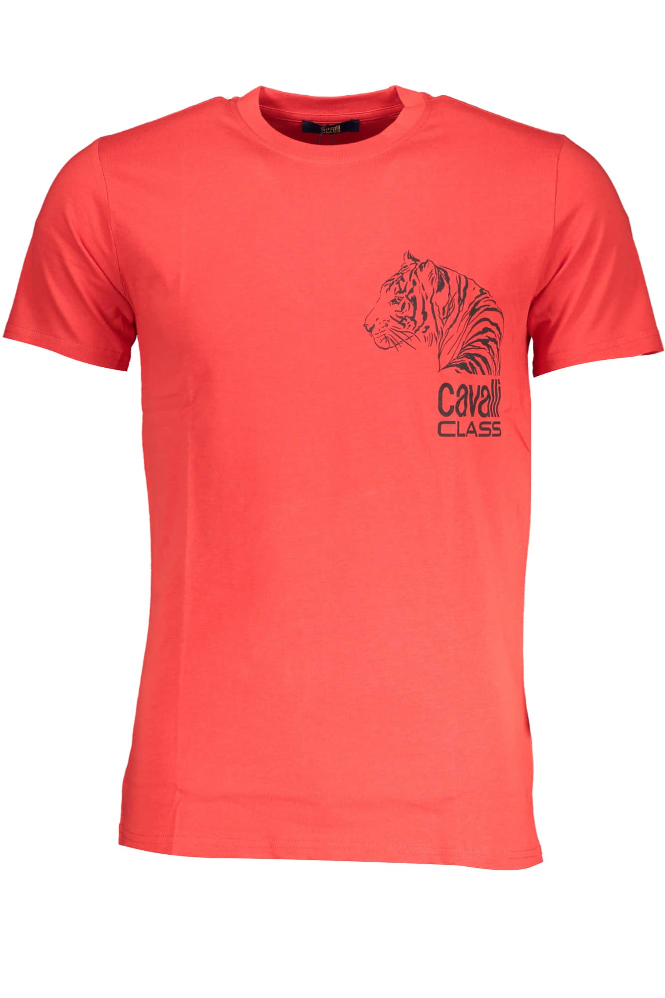 CAVALLI CLASS GREEN MEN'S SHORT SLEEVED T-SHIRT