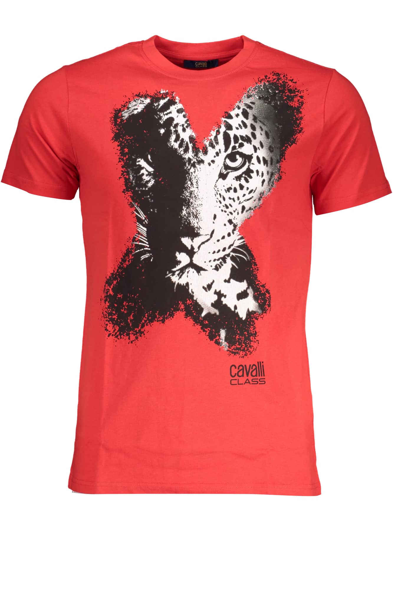 CAVALLI CLASS MEN'S SHORT SLEEVED T-SHIRT BEIGE