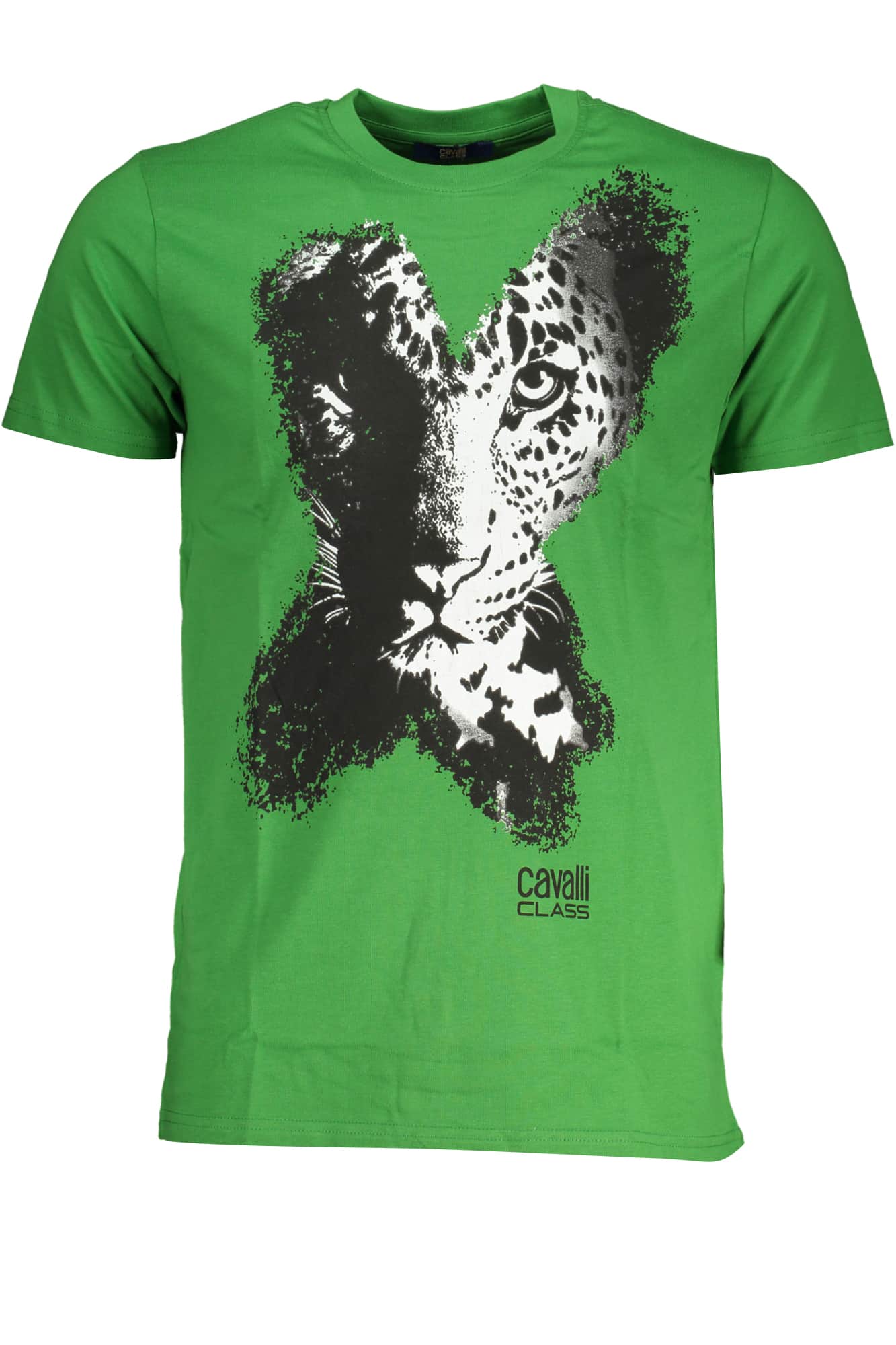 CAVALLI CLASS MEN'S SHORT SLEEVED T-SHIRT BEIGE