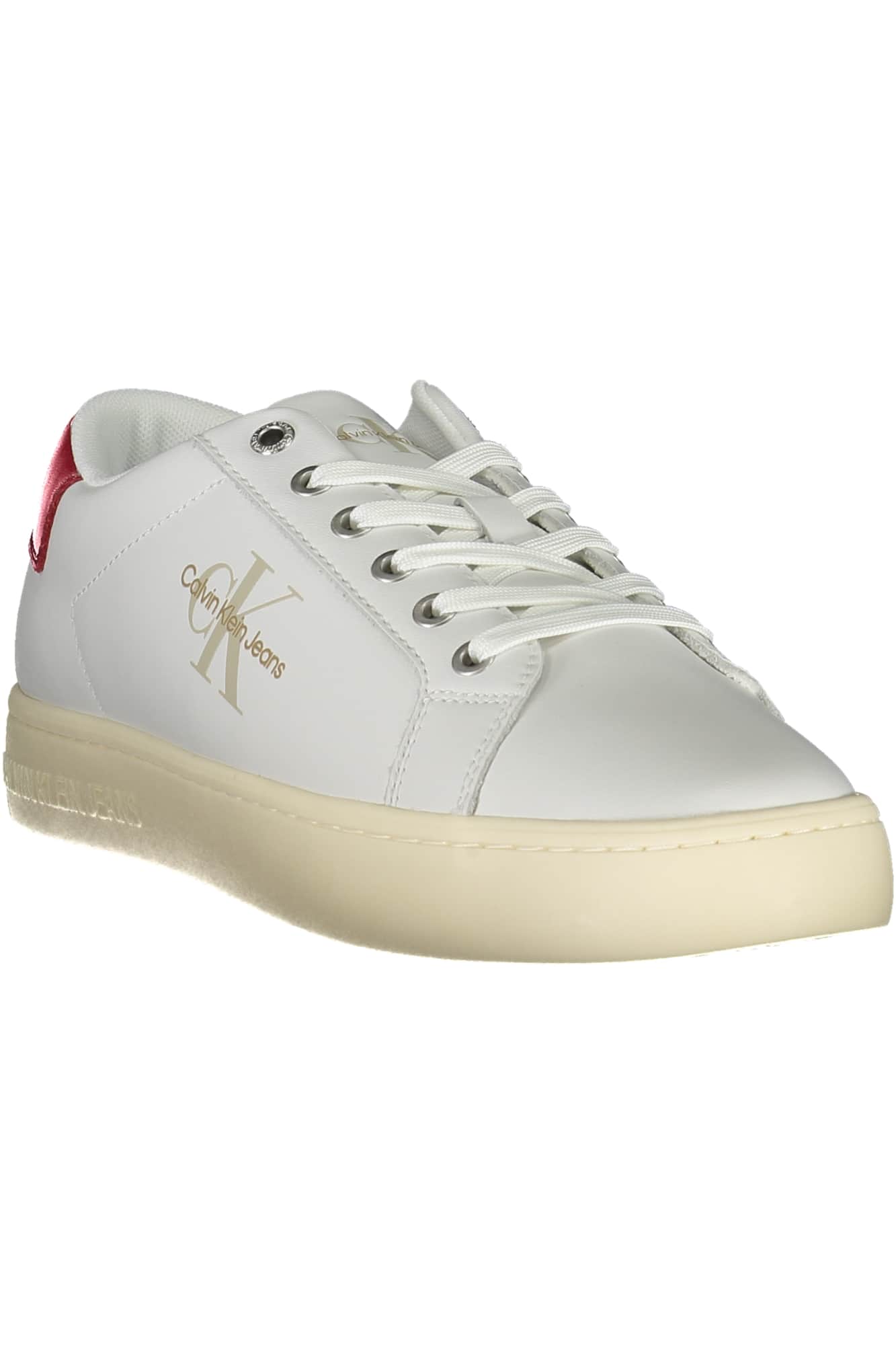 CALVIN KLEIN WHITE MEN'S SPORTS SHOES