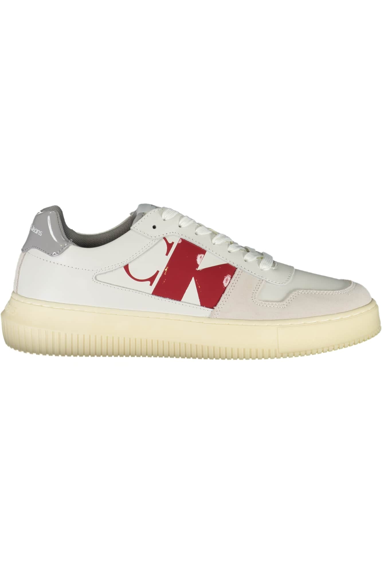 CALVIN KLEIN WHITE MEN'S SPORTS SHOES