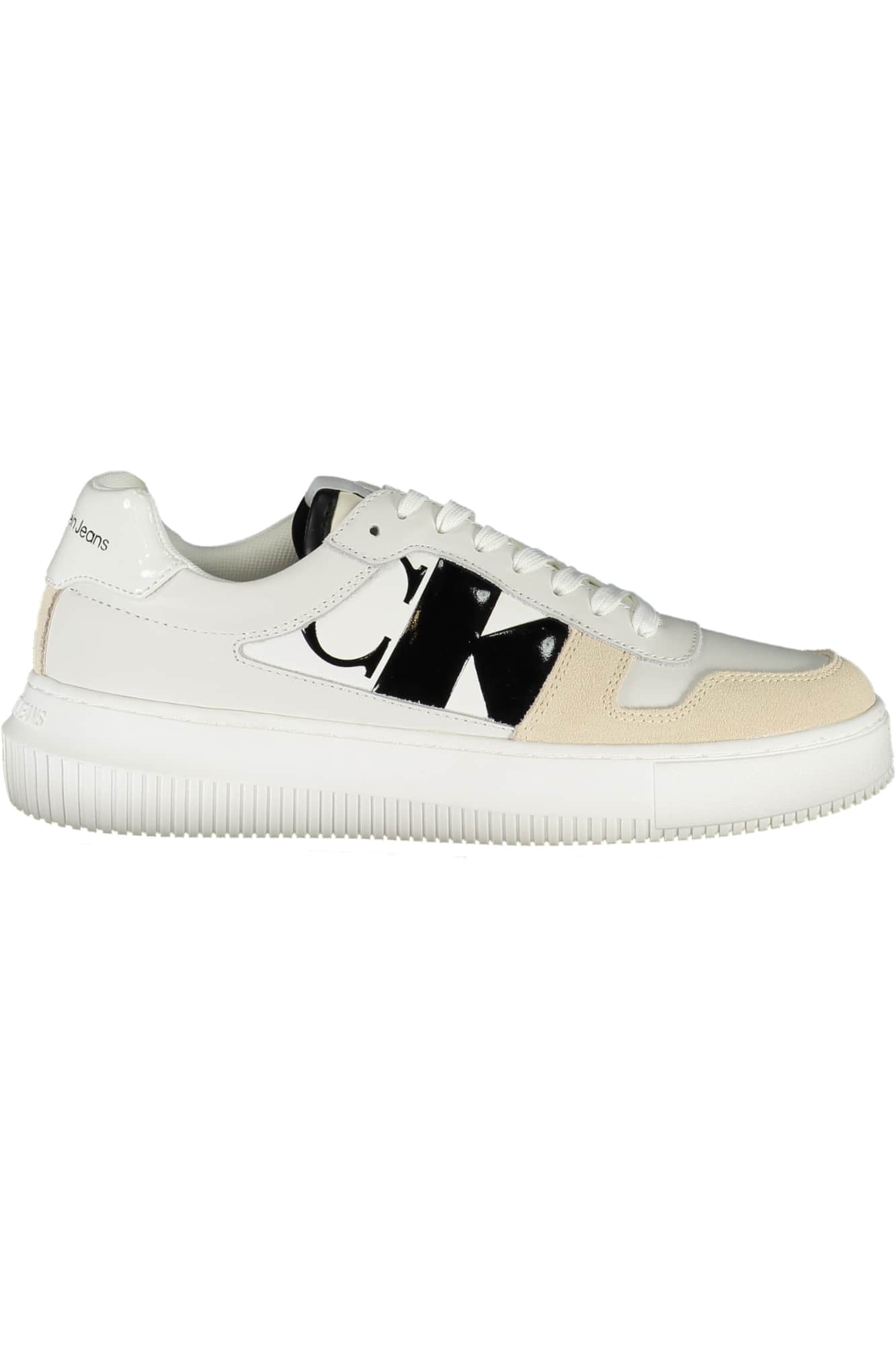 CALVIN KLEIN WHITE WOMEN'S SPORTS SHOES