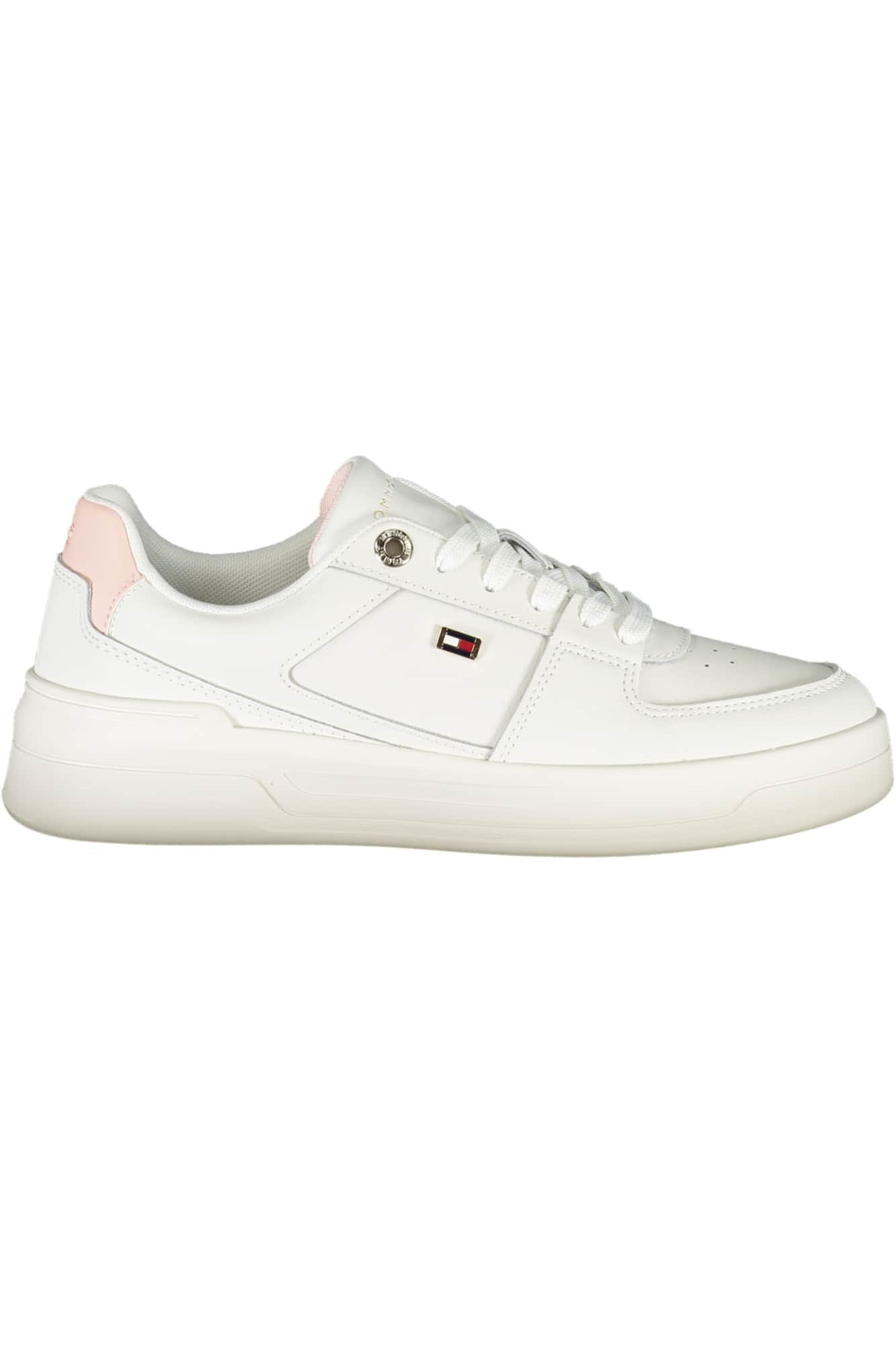 TOMMY HILFIGER WHITE WOMEN'S SPORTS SHOES