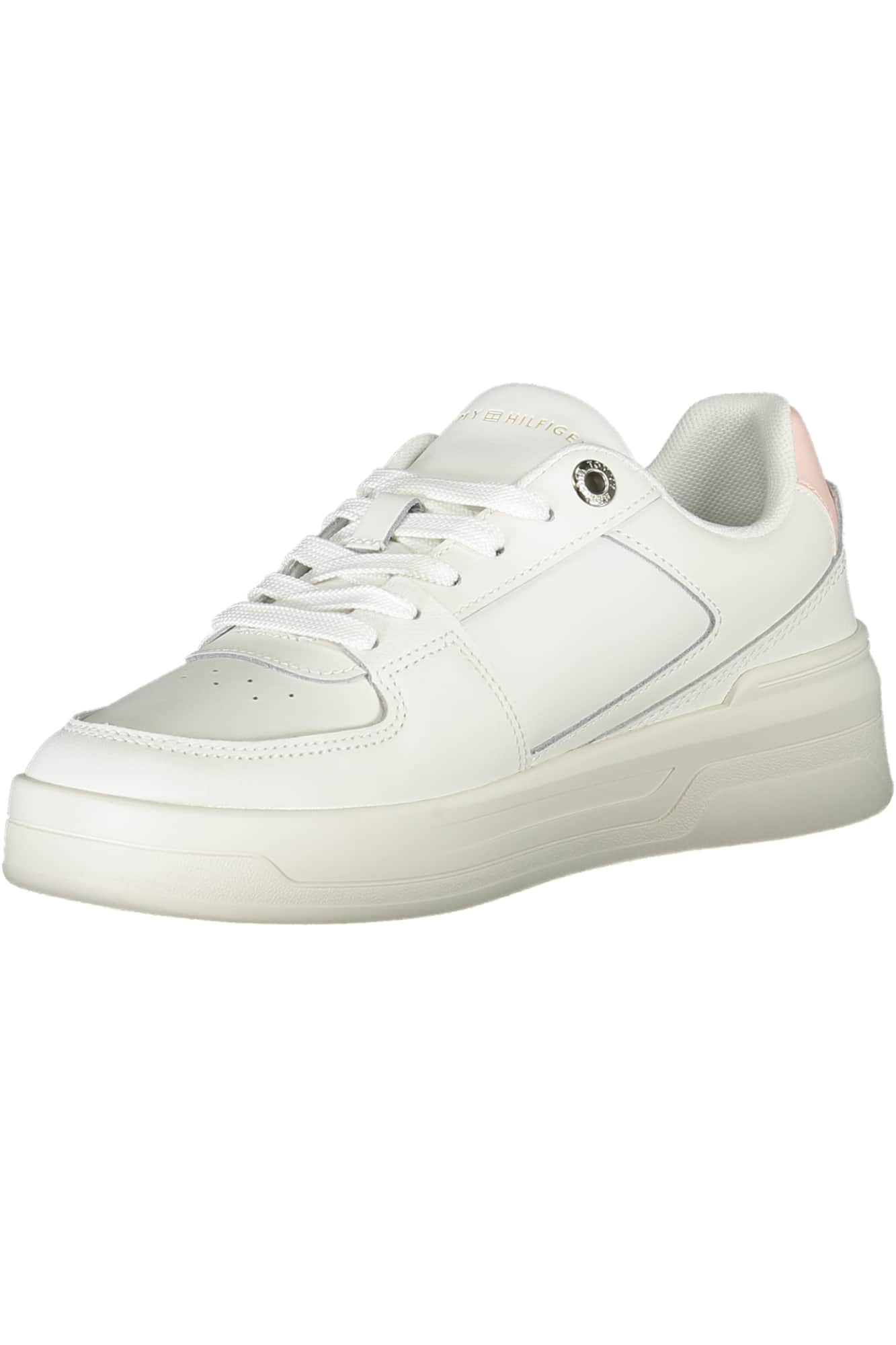 TOMMY HILFIGER WHITE WOMEN'S SPORTS SHOES