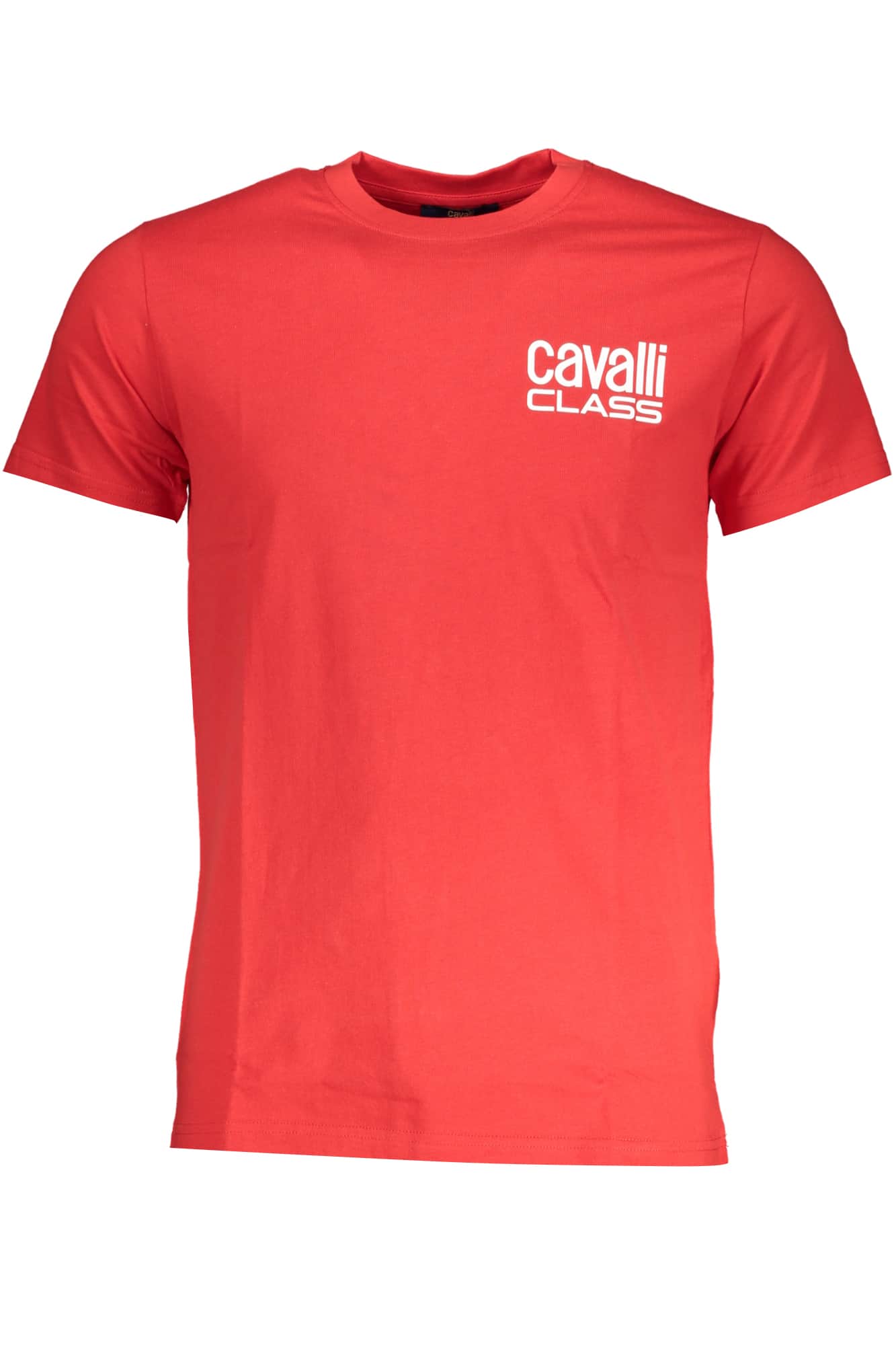 CAVALLI CLASS GREEN MEN'S SHORT SLEEVED T-SHIRT