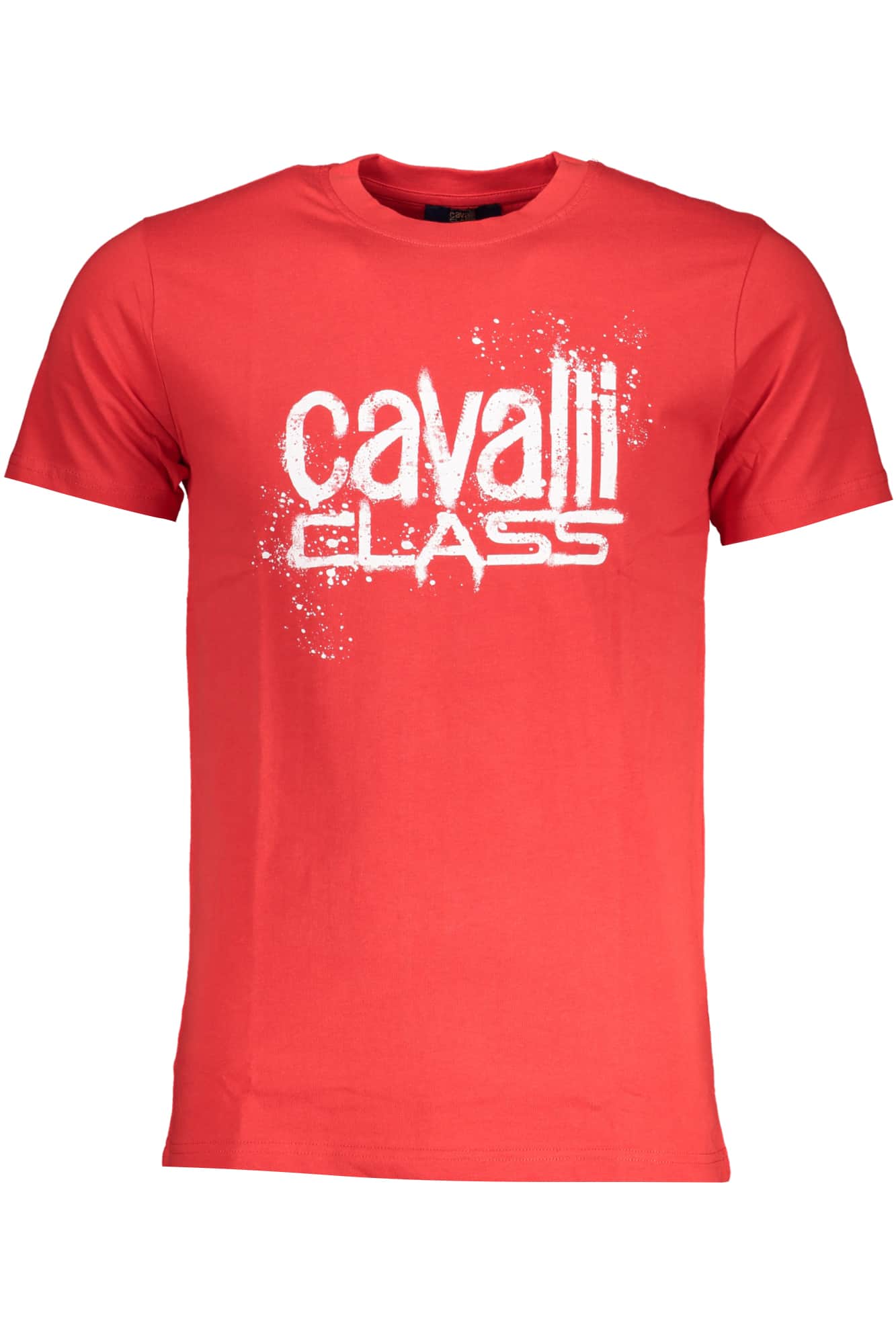CAVALLI CLASS GREEN MEN'S SHORT SLEEVED T-SHIRT