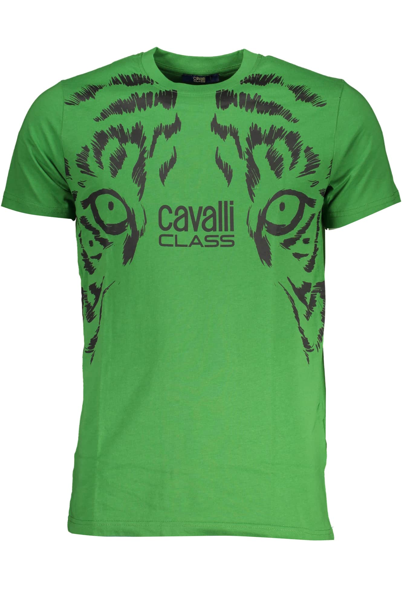 CAVALLI CLASS MEN'S SHORT SLEEVED T-SHIRT BEIGE