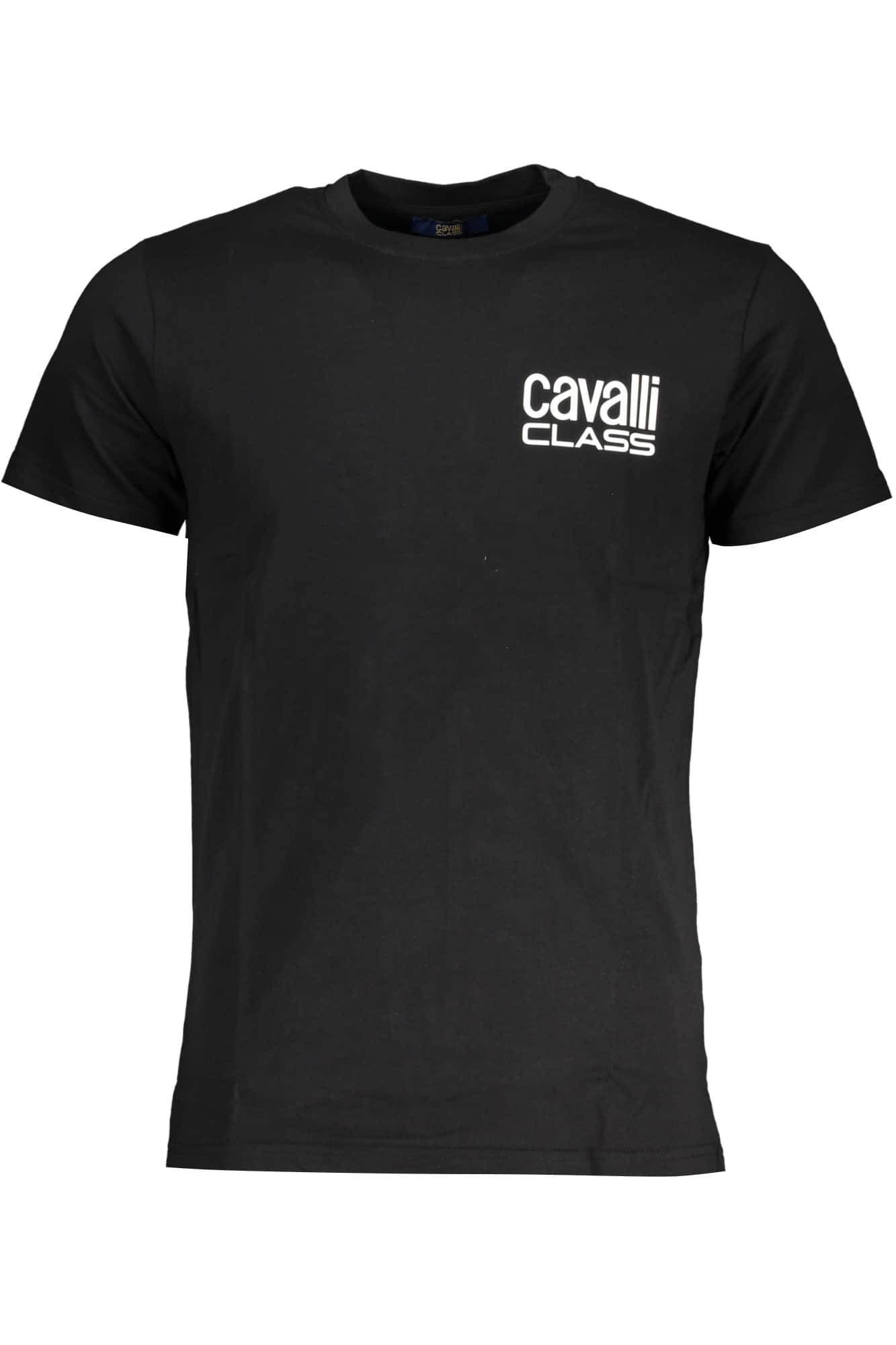 CAVALLI CLASS GREEN MEN'S SHORT SLEEVED T-SHIRT