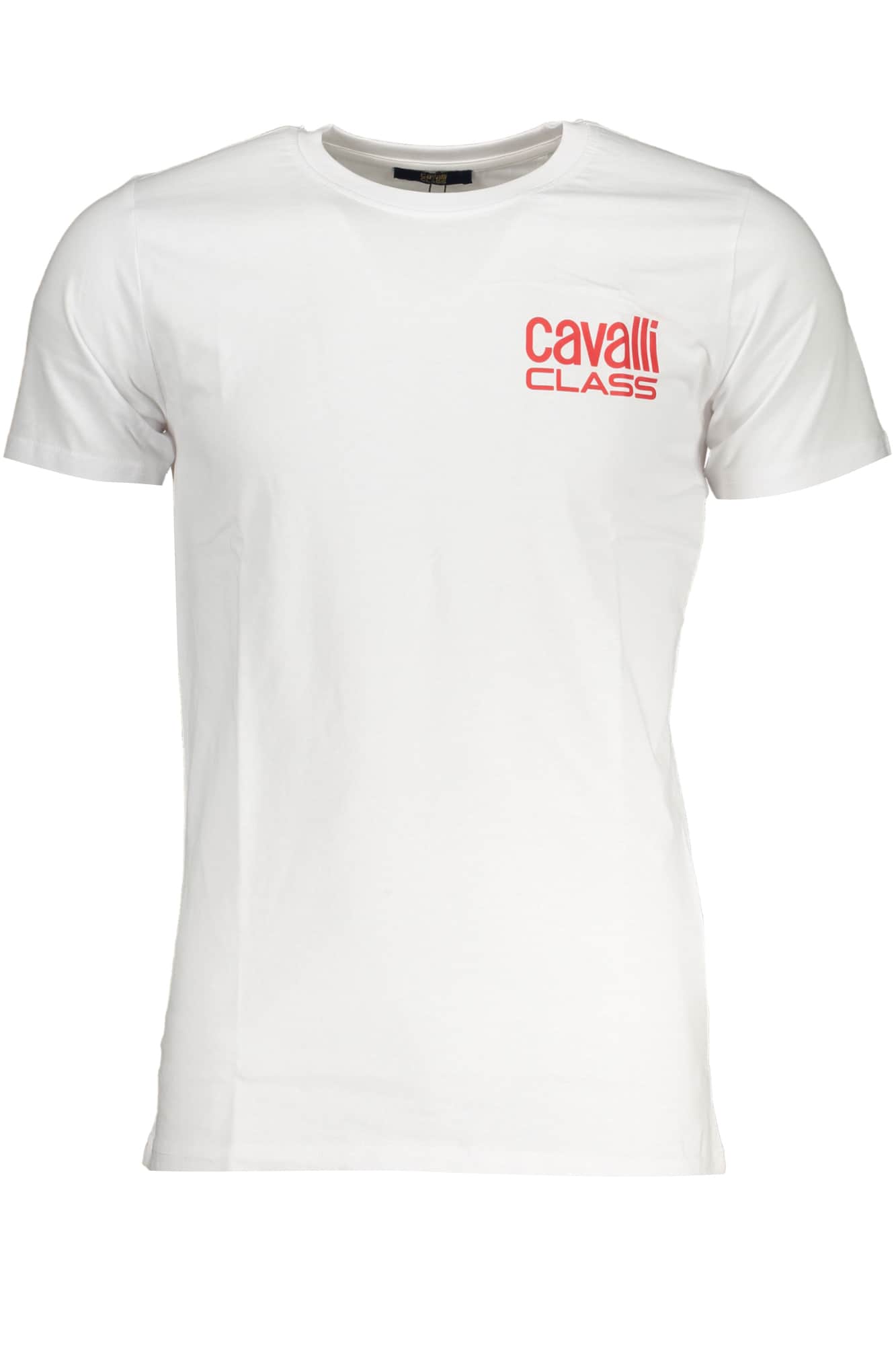 CAVALLI CLASS GREEN MEN'S SHORT SLEEVED T-SHIRT