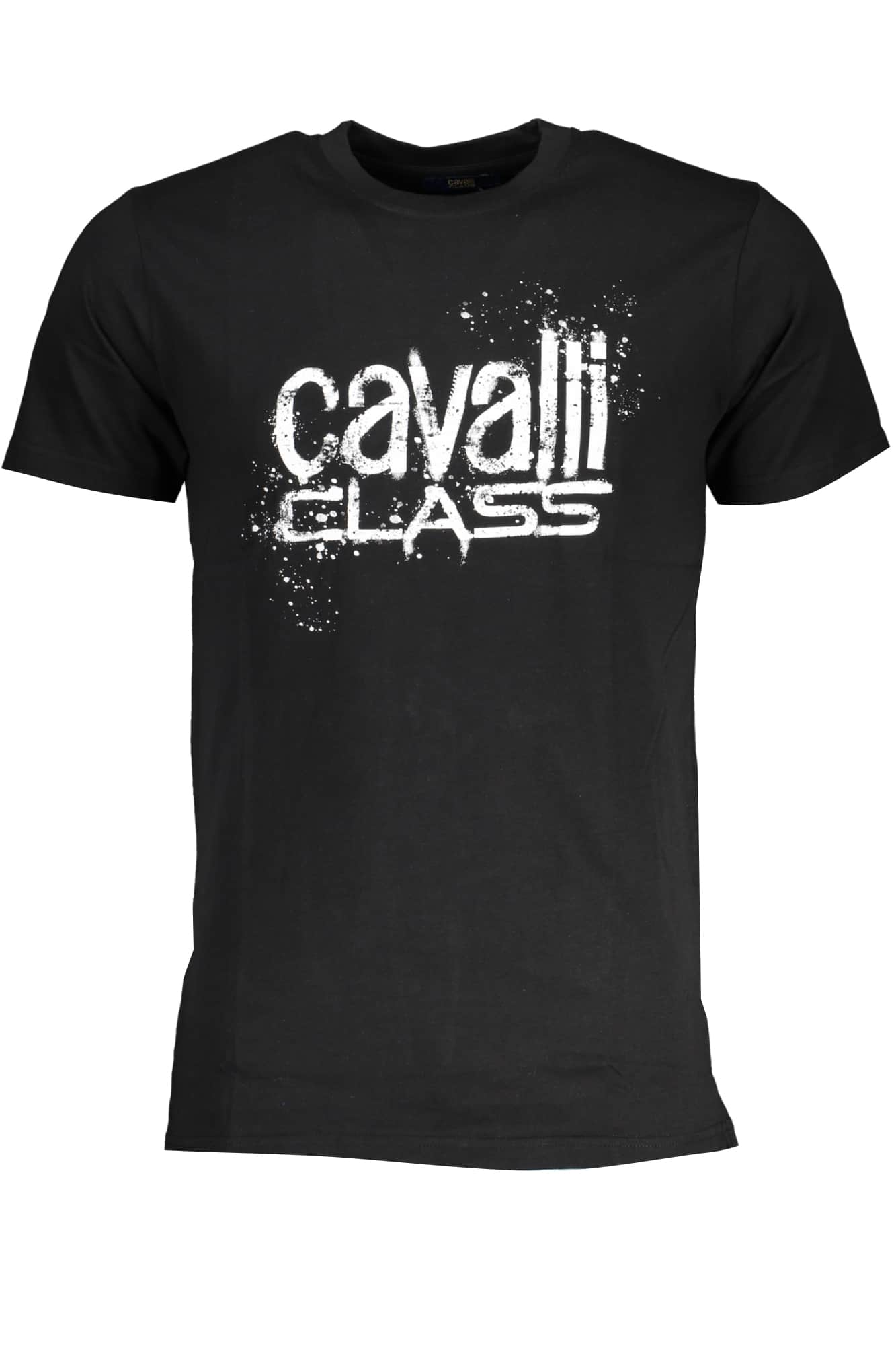 Cavalli Class heren korte mouw t-shirt zwart