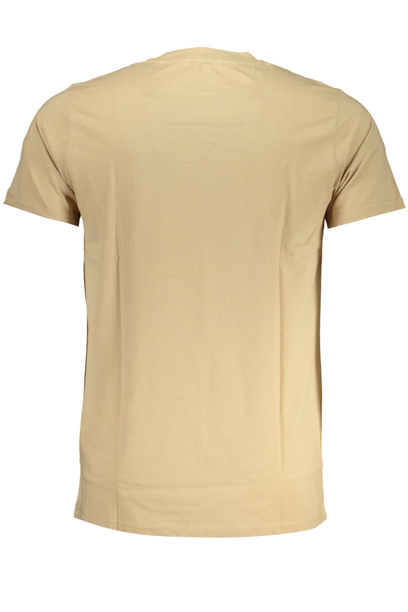 CAVALLI CLASS HEREN KORTE MOUW T-SHIRT BEIGE