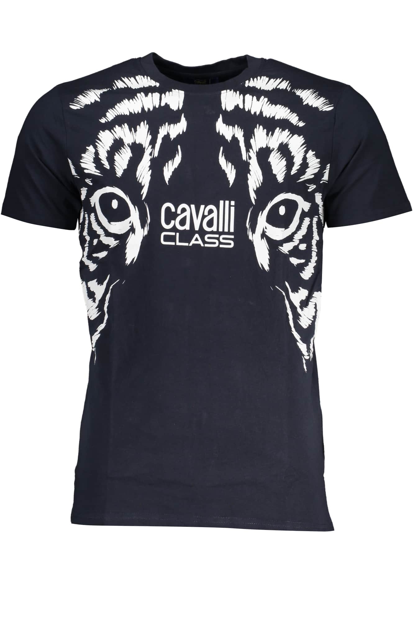 CAVALLI CLASS MEN'S SHORT SLEEVED T-SHIRT BEIGE