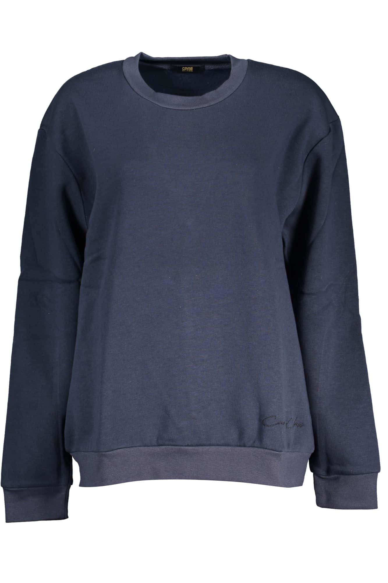 CAVALLI CLASS WOMEN'S PINK SWEATSHIRT WITHOUT ZIP