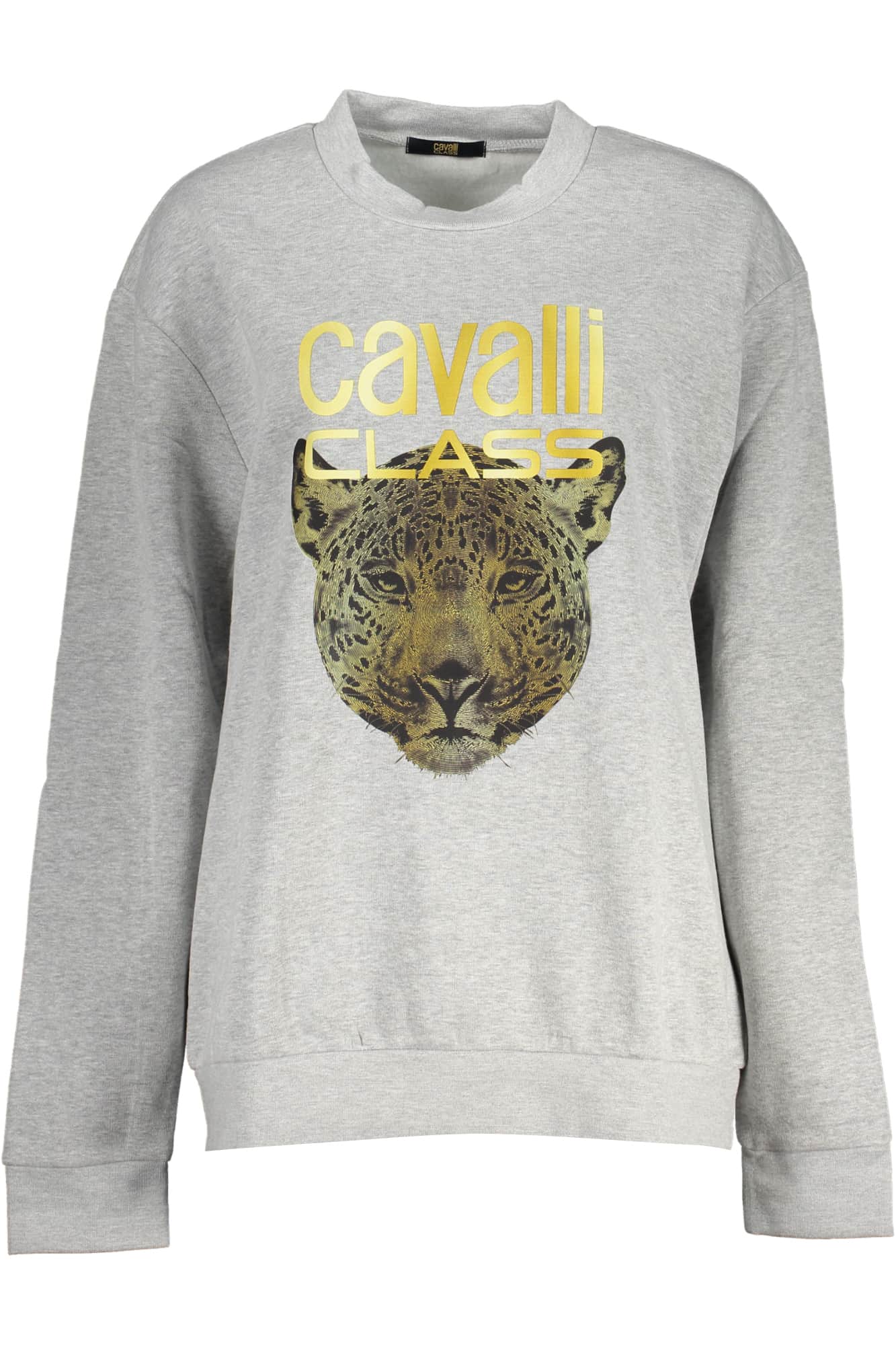 CAVALLI CLASS WOMEN'S PINK SWEATSHIRT WITHOUT ZIP