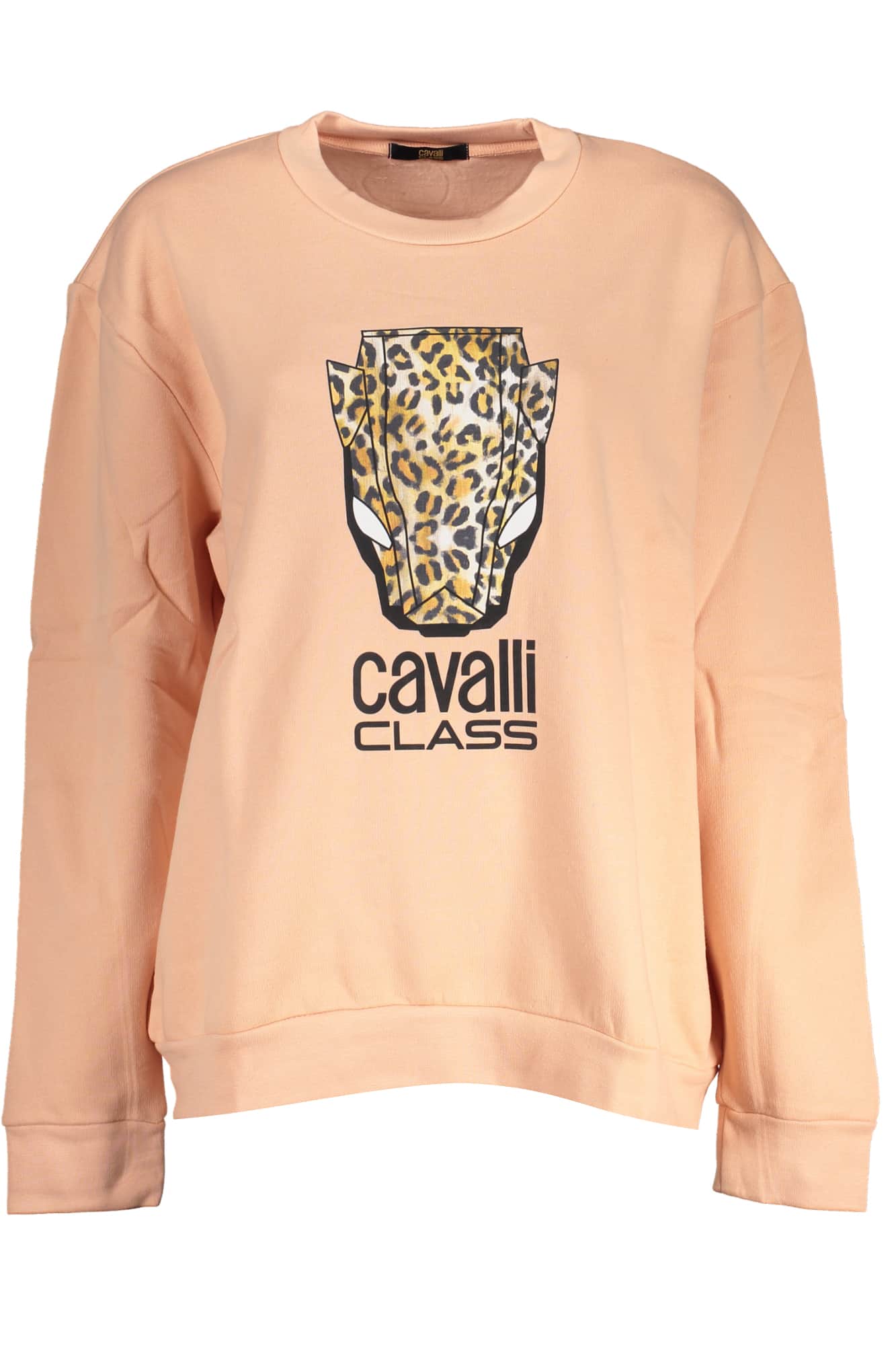 CAVALLI CLASS WOMEN'S GRAY ZIPLESS SWEATSHIRT