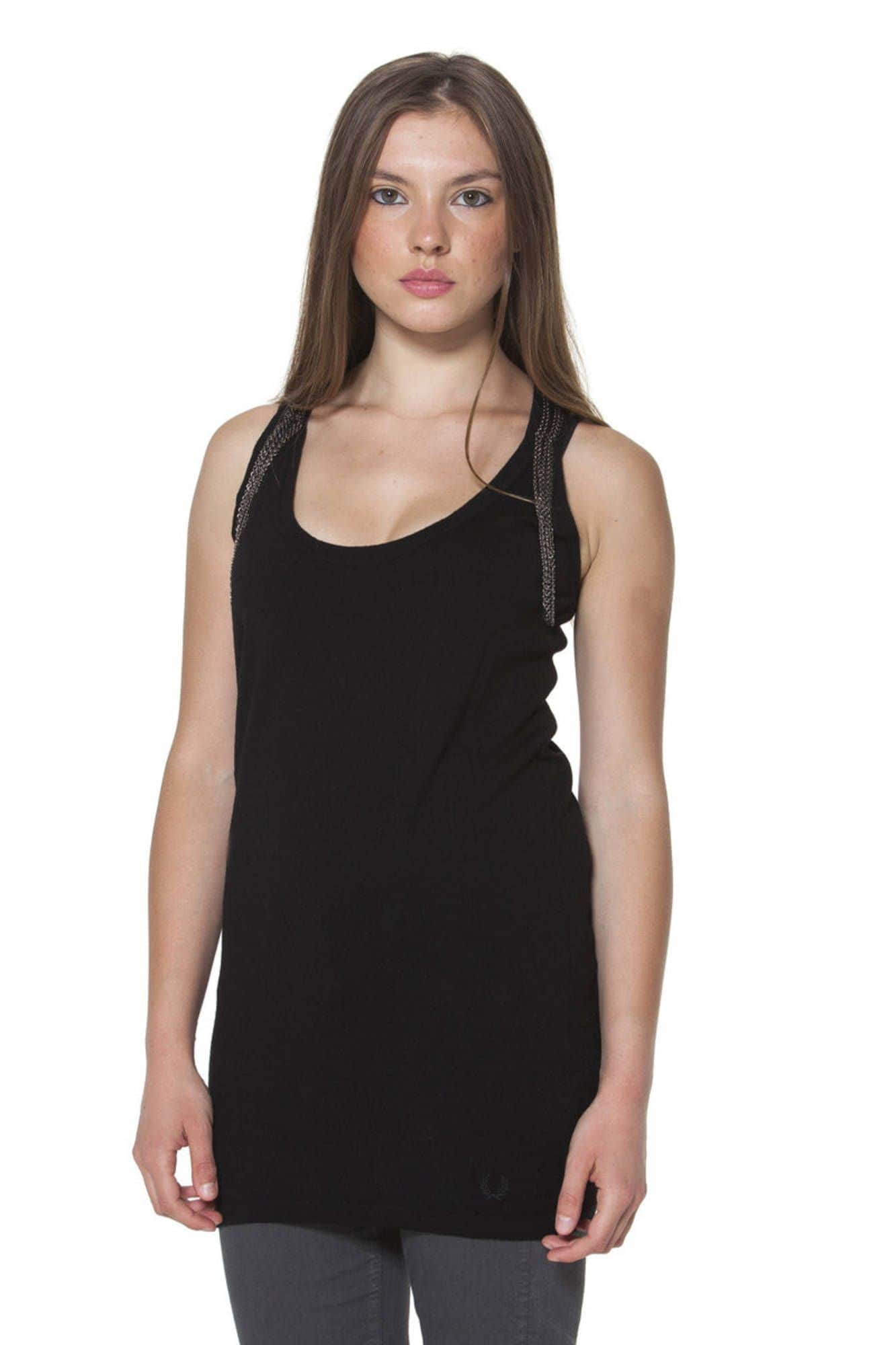 FRED PERRY DAMES ZWART TANK