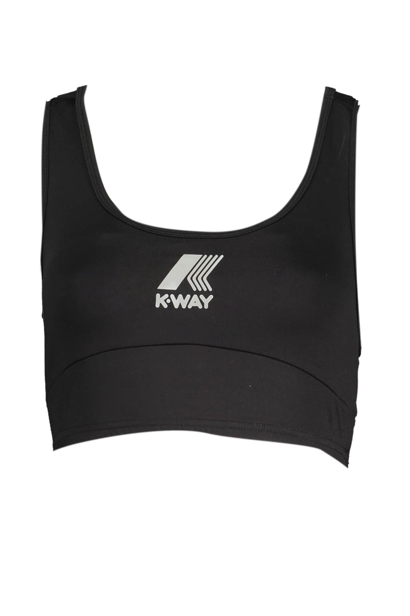 Zwart dames K-Way top