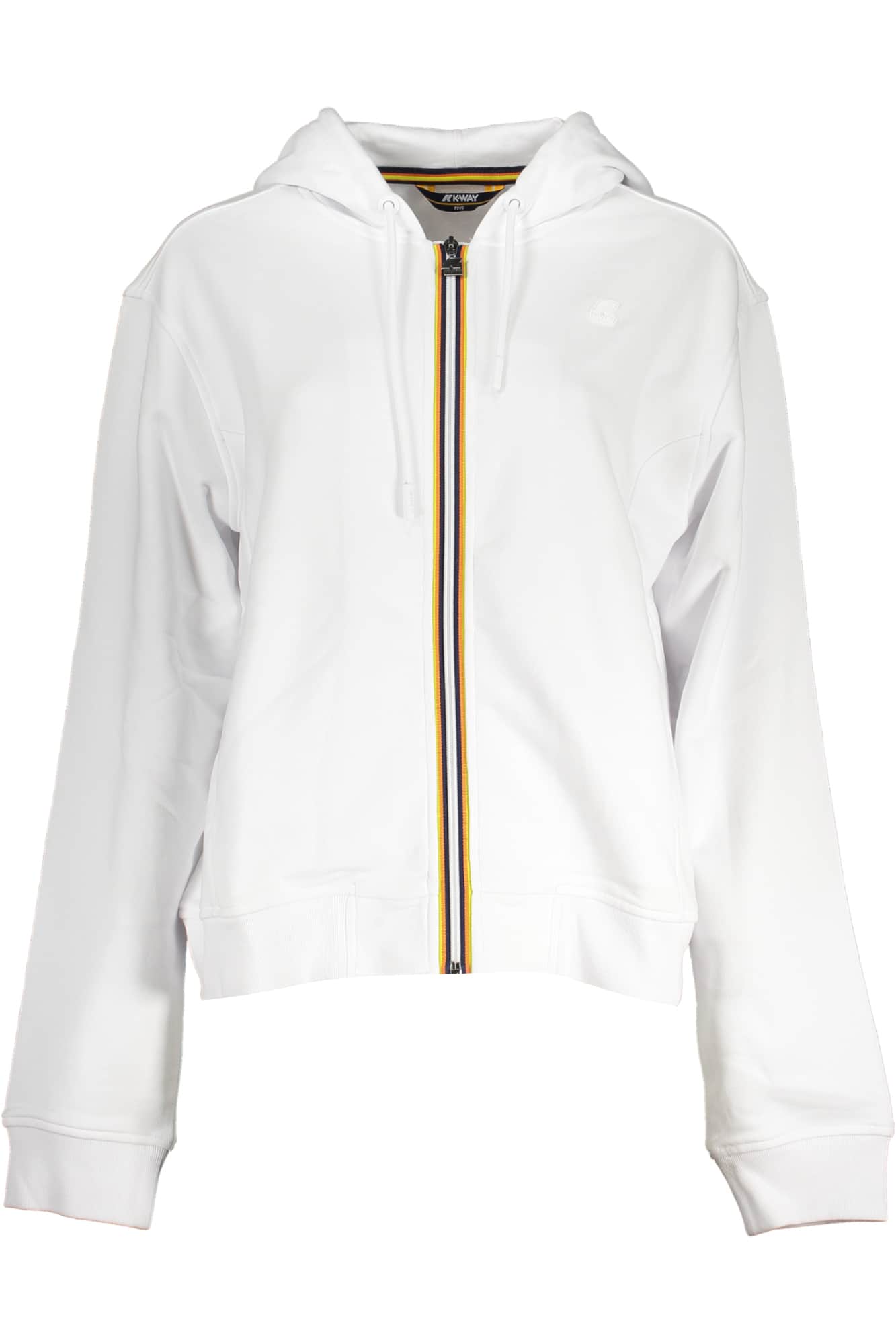 K-Way dames sweater met rits wit