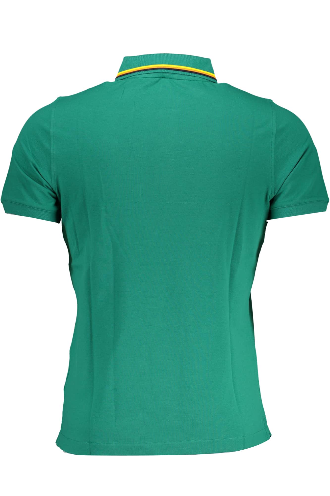 K-Way geel heren korte mouw polo