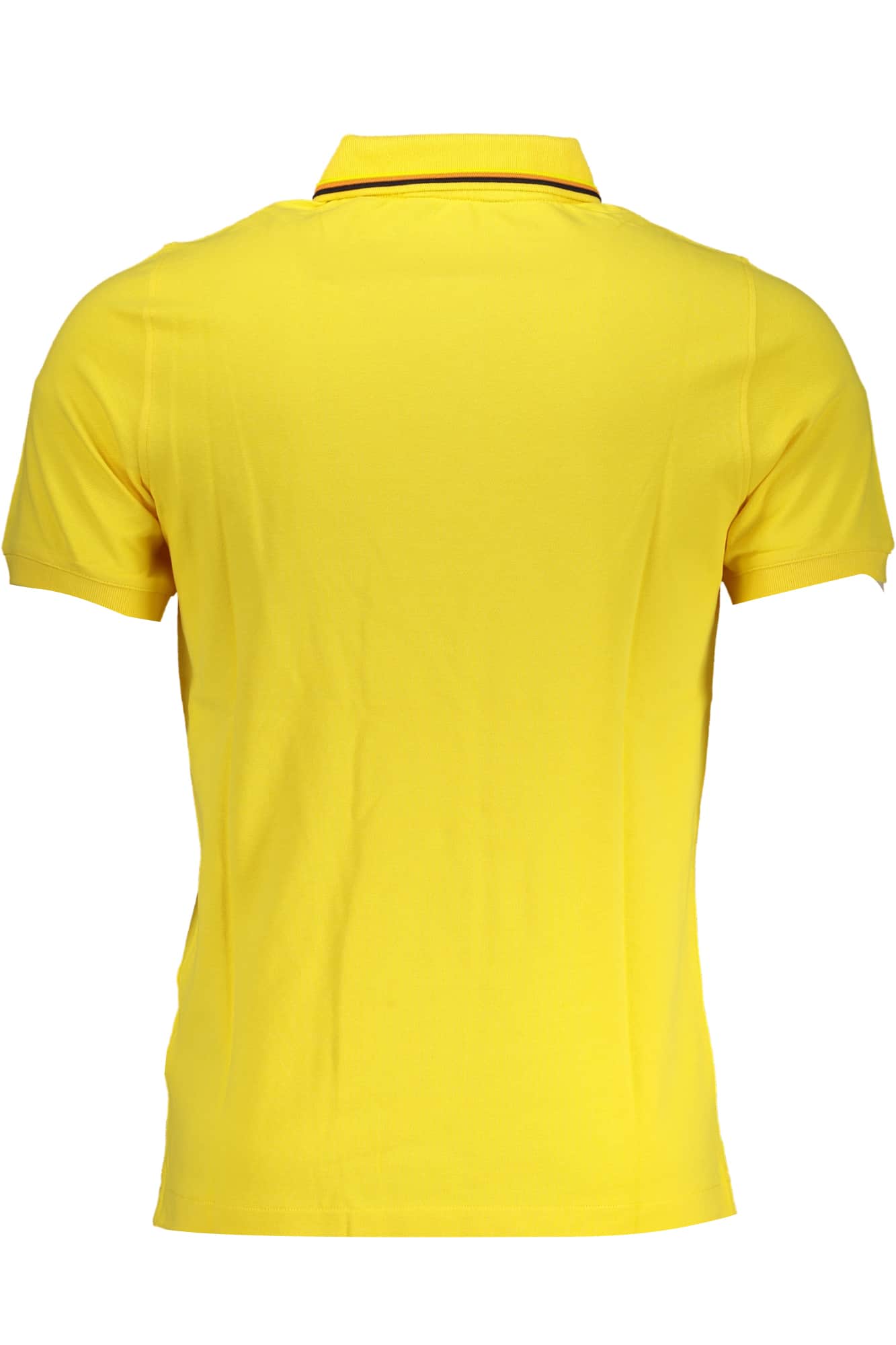 K-Way geel heren korte mouw polo