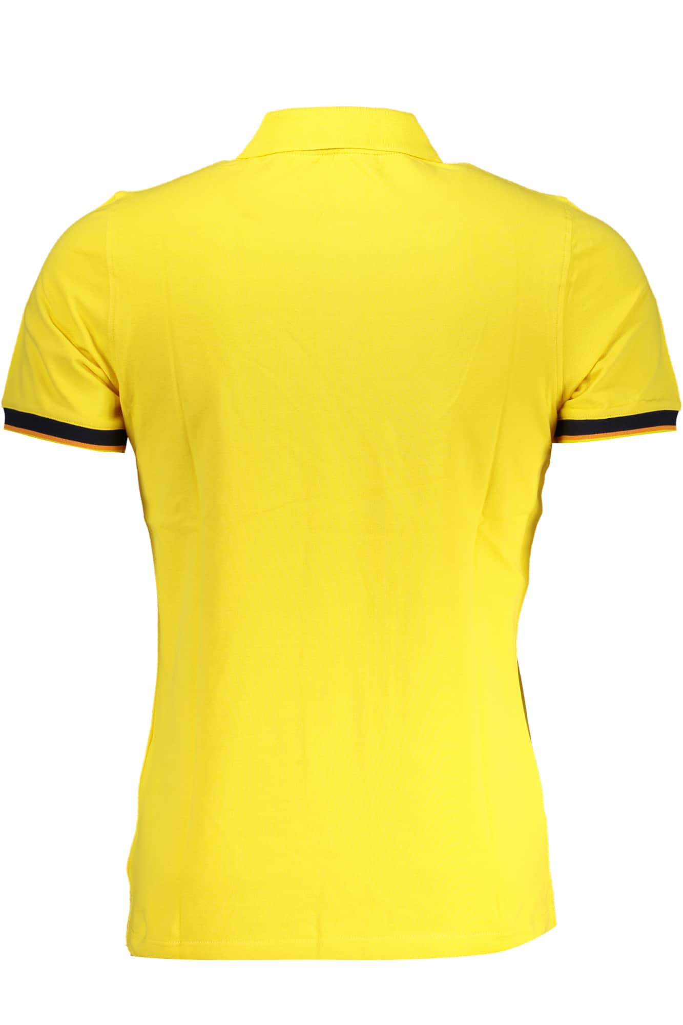 K-Way geel heren korte mouw polo