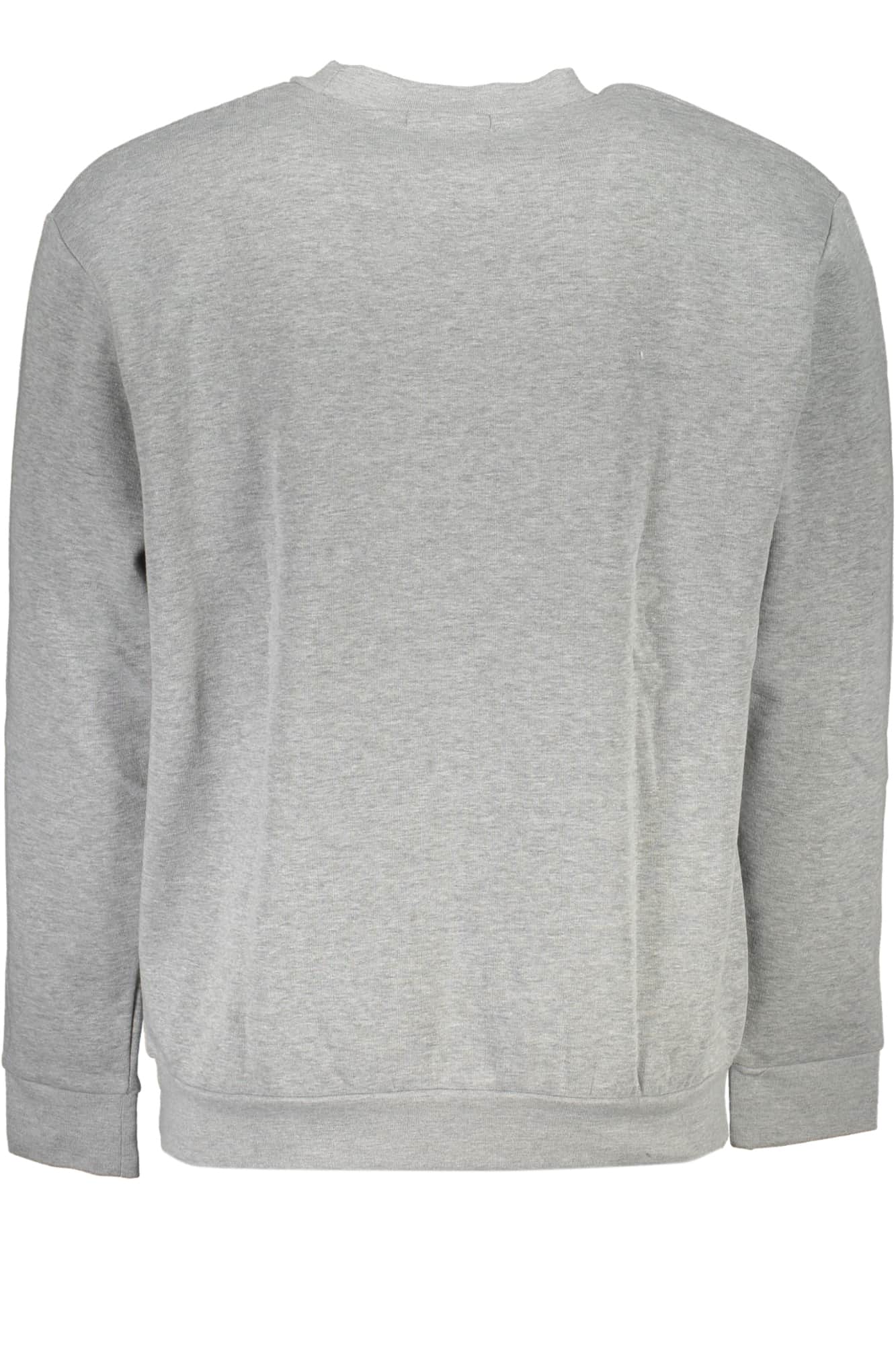 CAVALLI CLASS MEN'S GRAY ZIPLESS SWEATSHIRT
