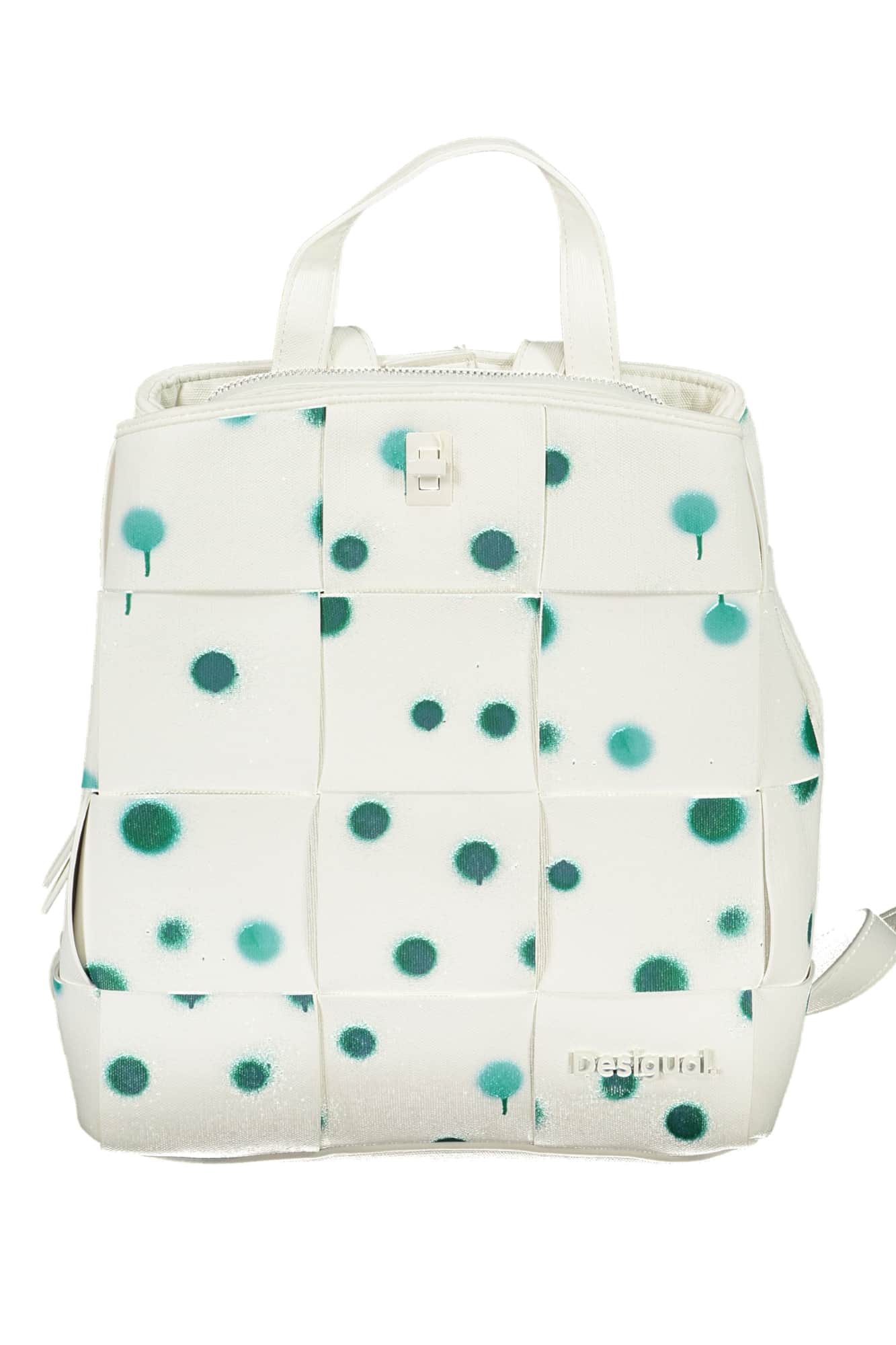DESIGUAL WHITE WOMEN'S BACKPACK