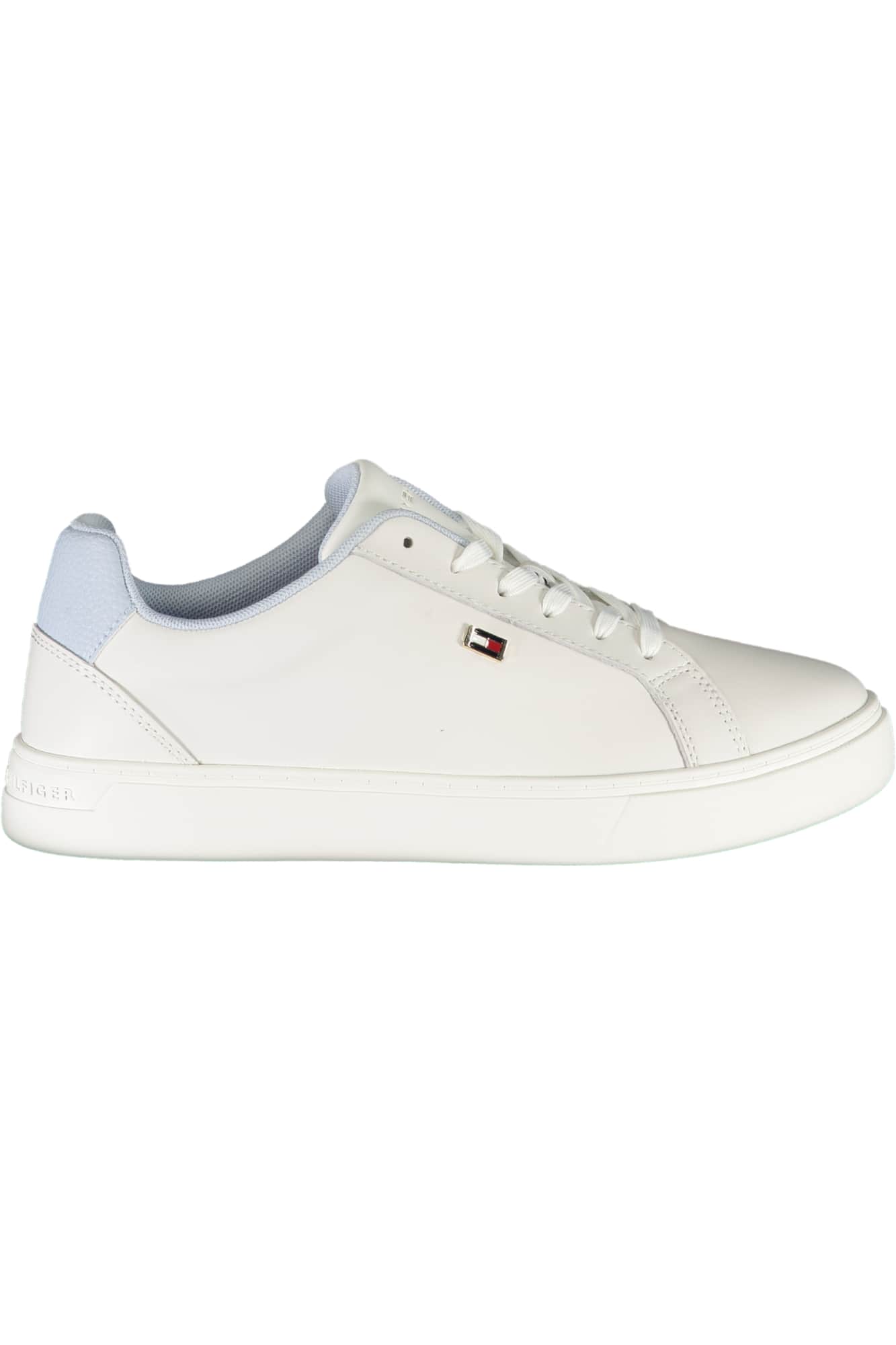 TOMMY HILFIGER WHITE WOMEN'S SPORTS SHOES