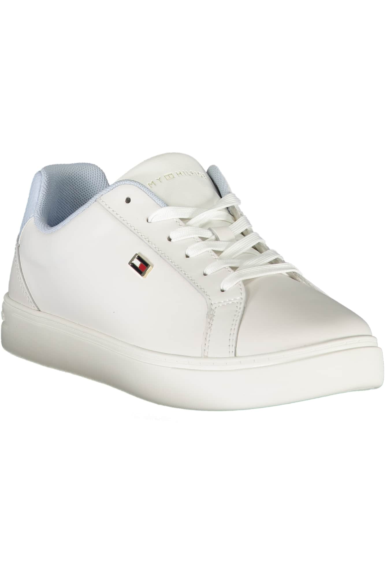 TOMMY HILFIGER WHITE WOMEN'S SPORTS SHOES