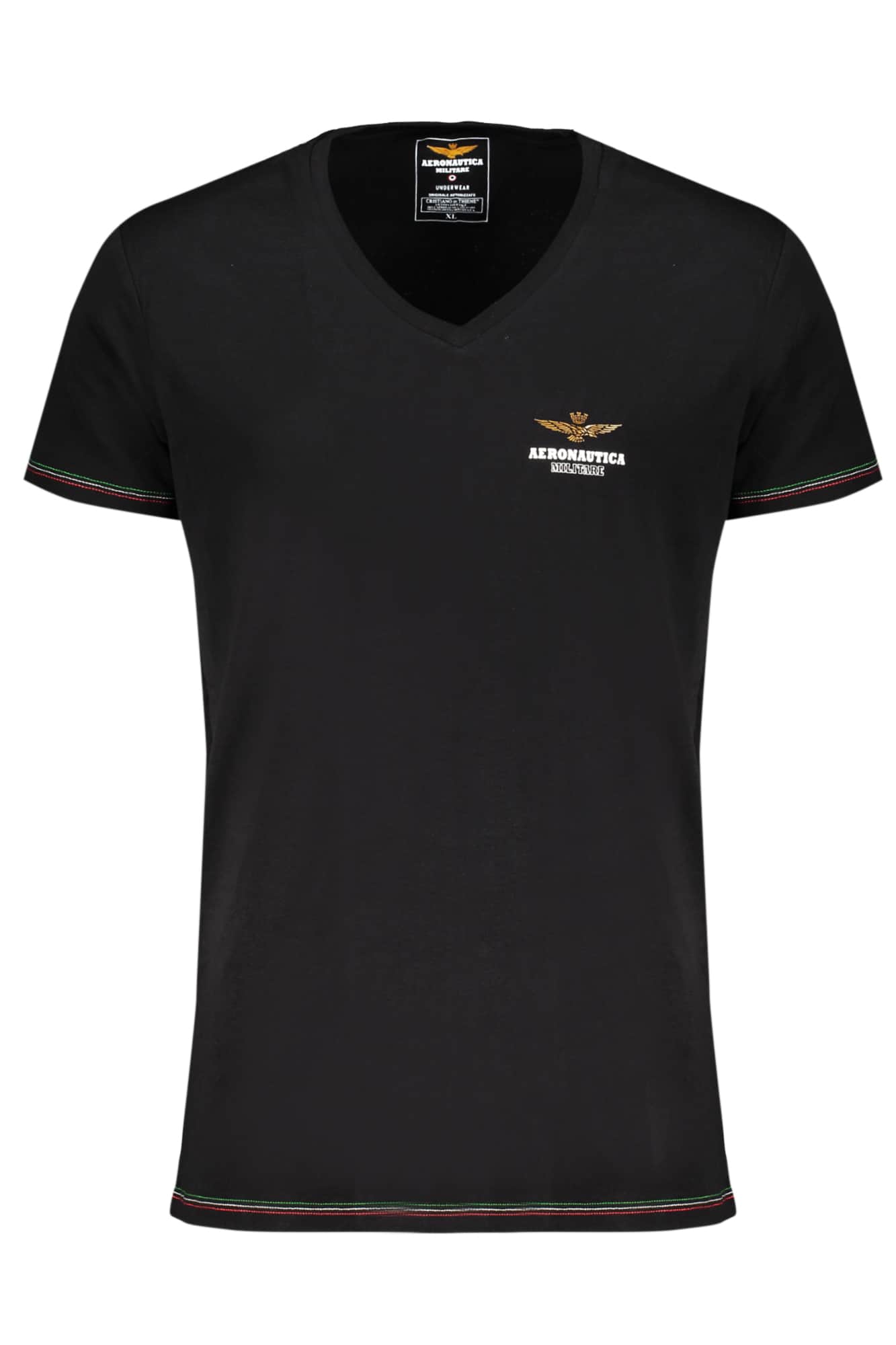 AIR FORCE BLACK MEN'S OUTDOOR T-SHIRT