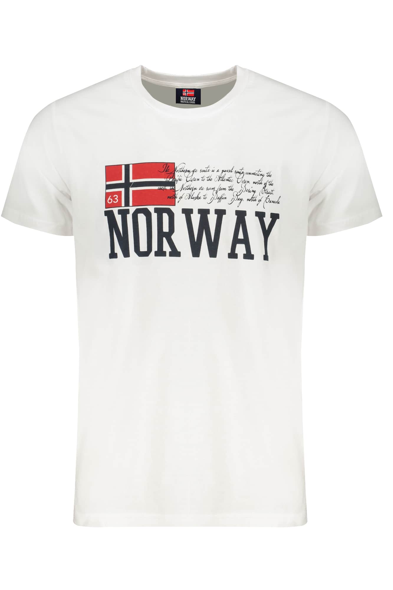 NORWAY 1963 MEN'S SHORT SLEEVE T-SHIRT BLUE