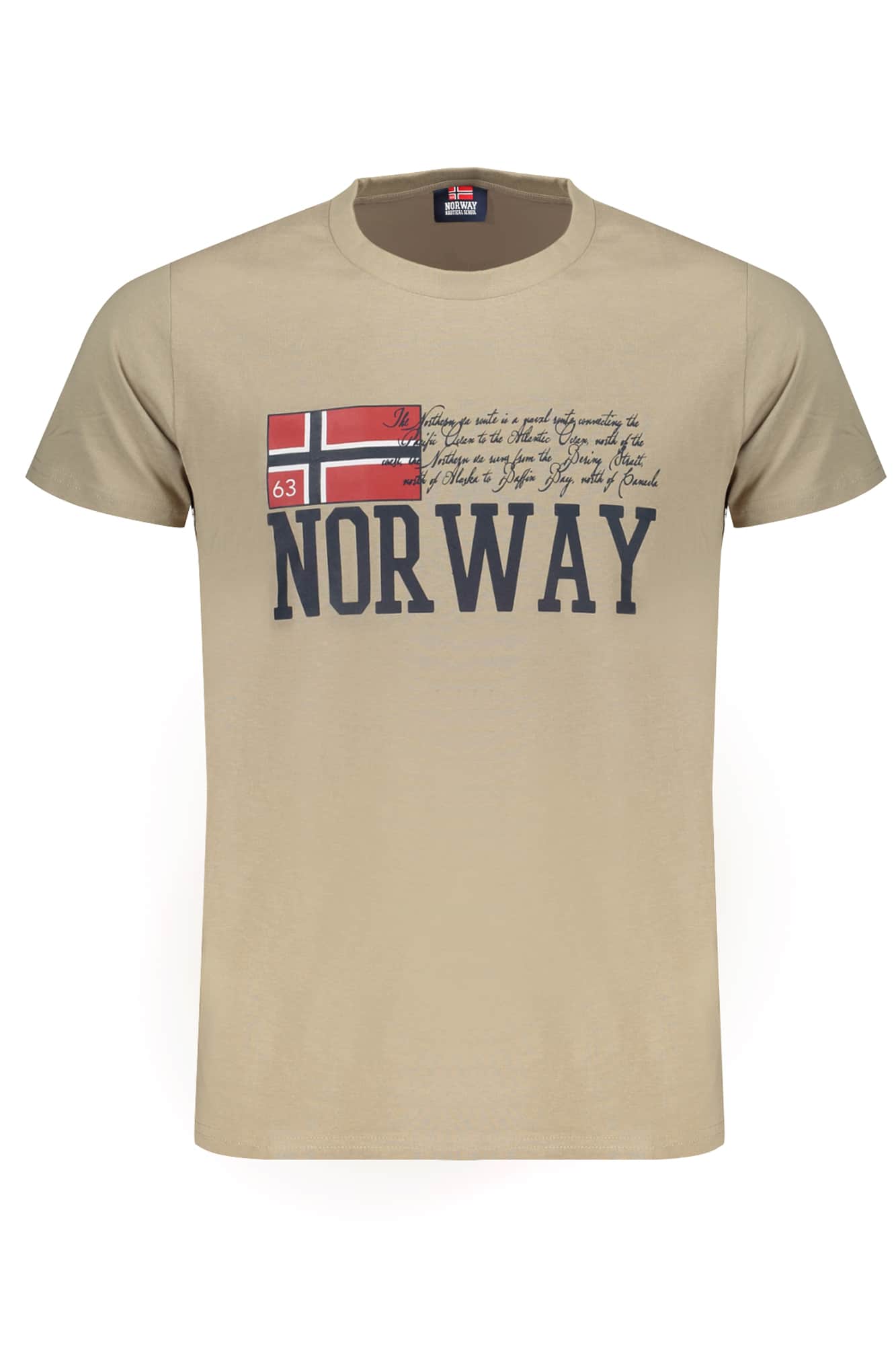 NORWAY 1963 MEN'S SHORT SLEEVE T-SHIRT BLUE