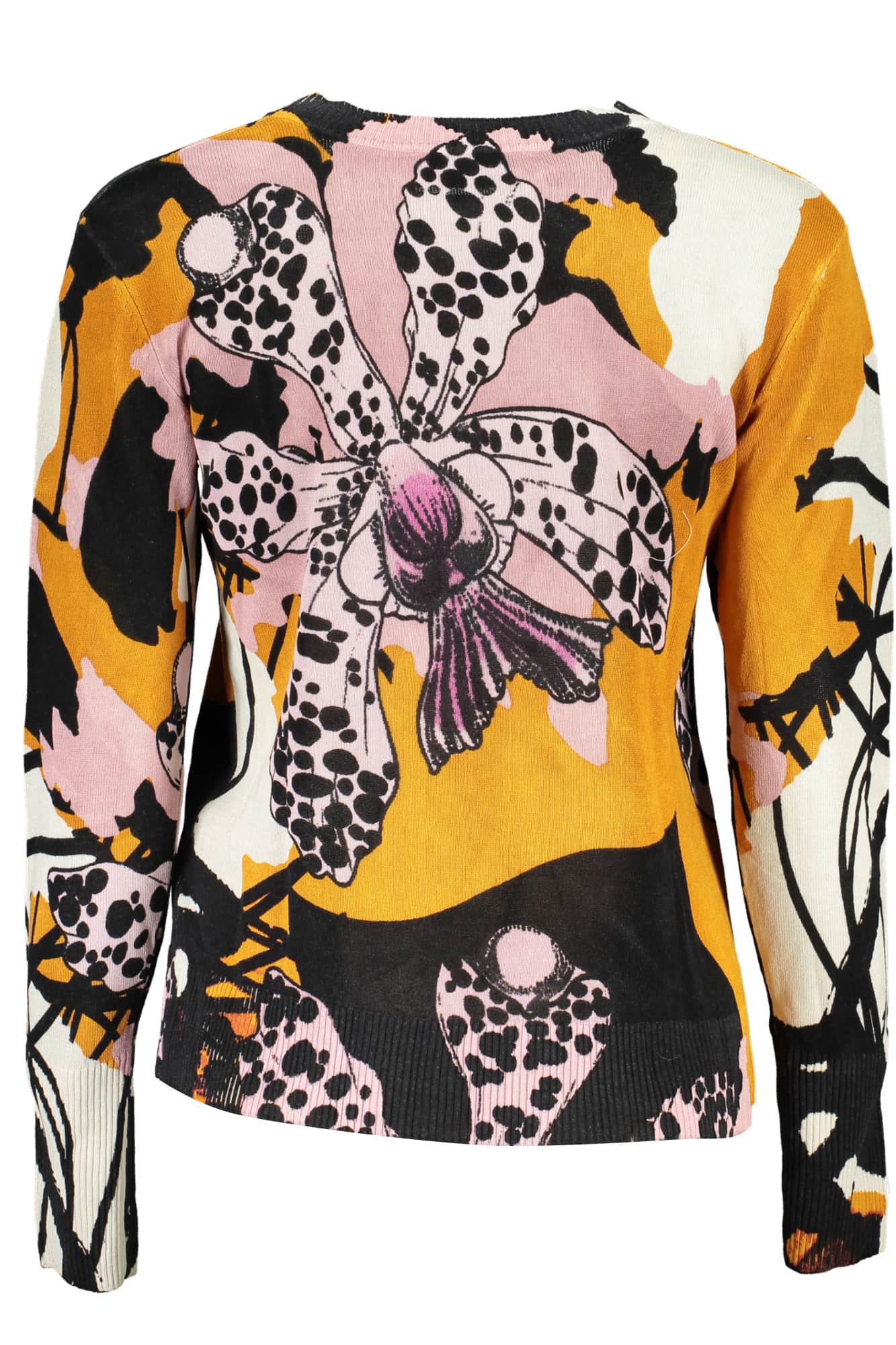 DESIGUAL PINK WOMEN'S SWEATER