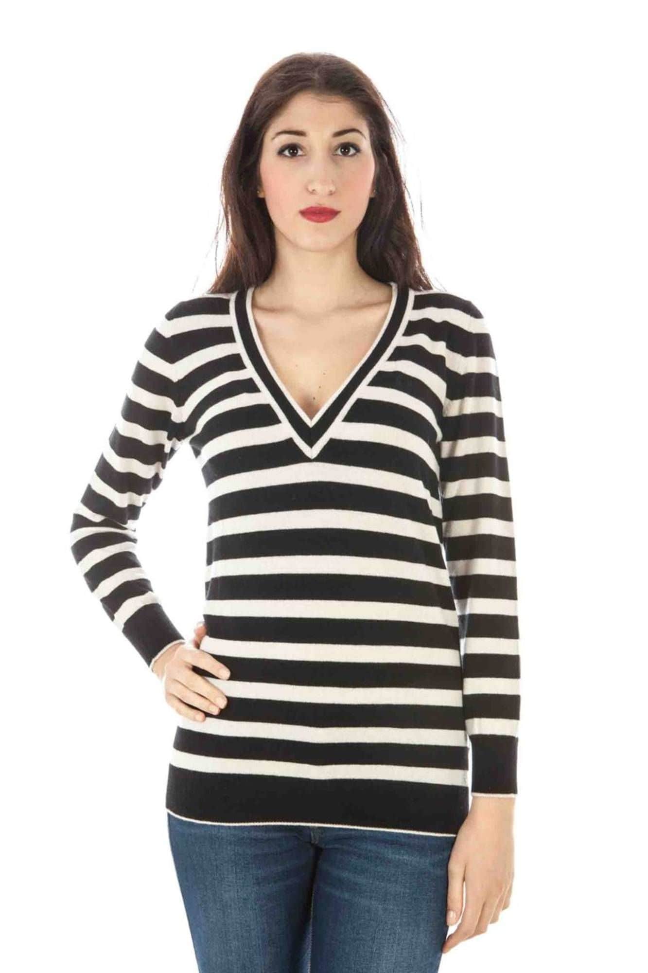 FRED PERRY DAMES ZWART SWEATER
