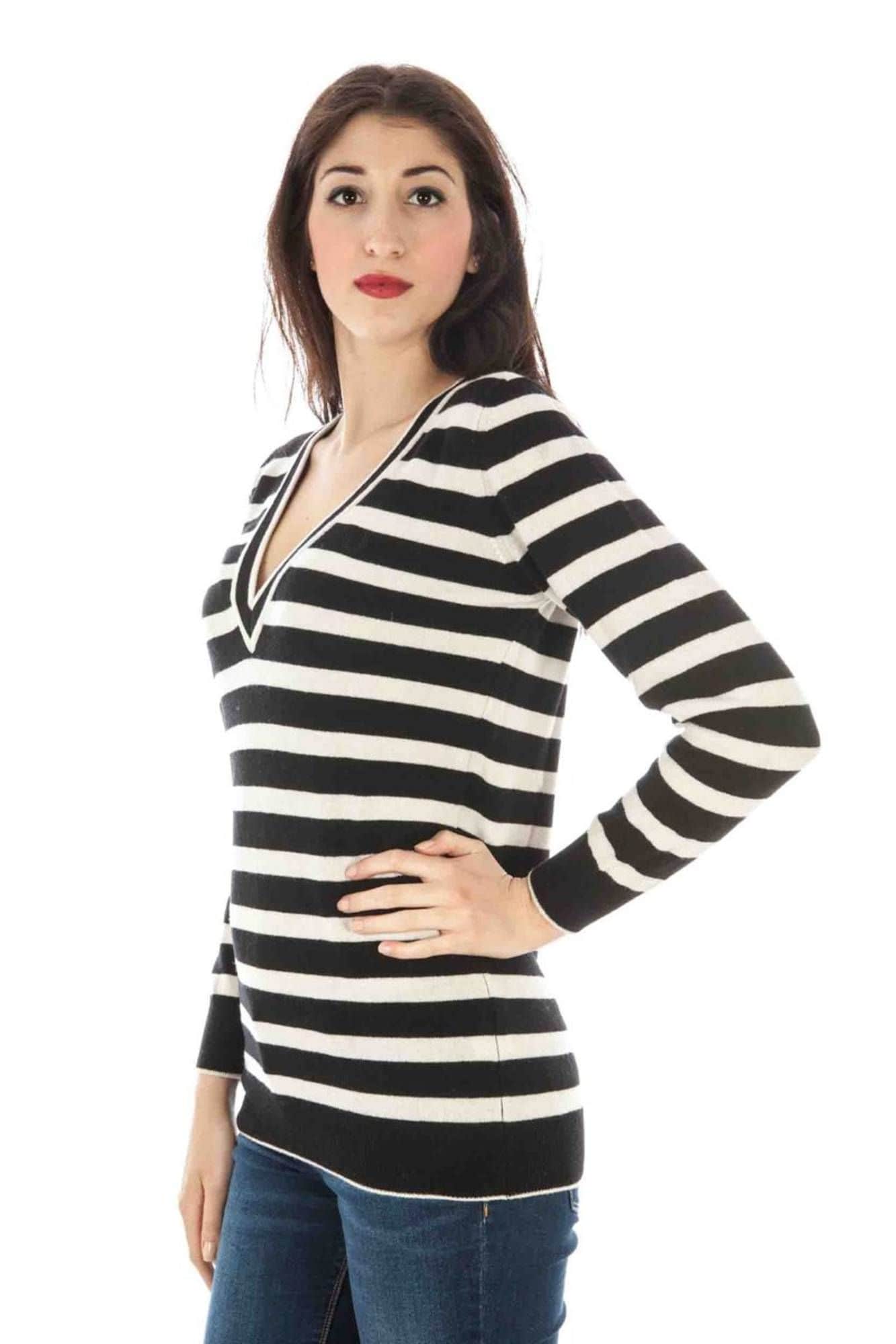 FRED PERRY DAMES ZWART SWEATER