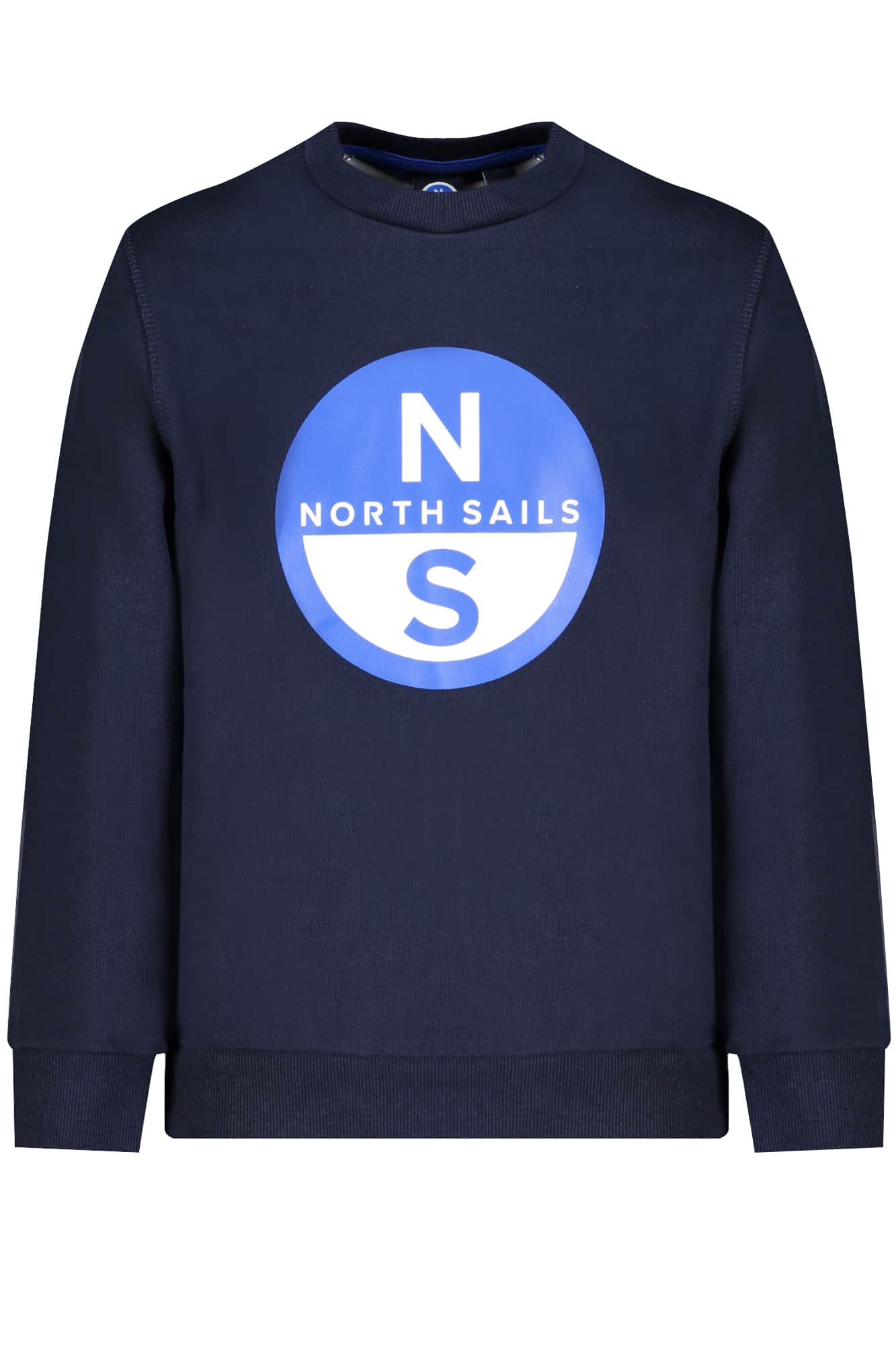 NORTH SAILS WHITE SWEATSHIRT WITHOUT ZIP