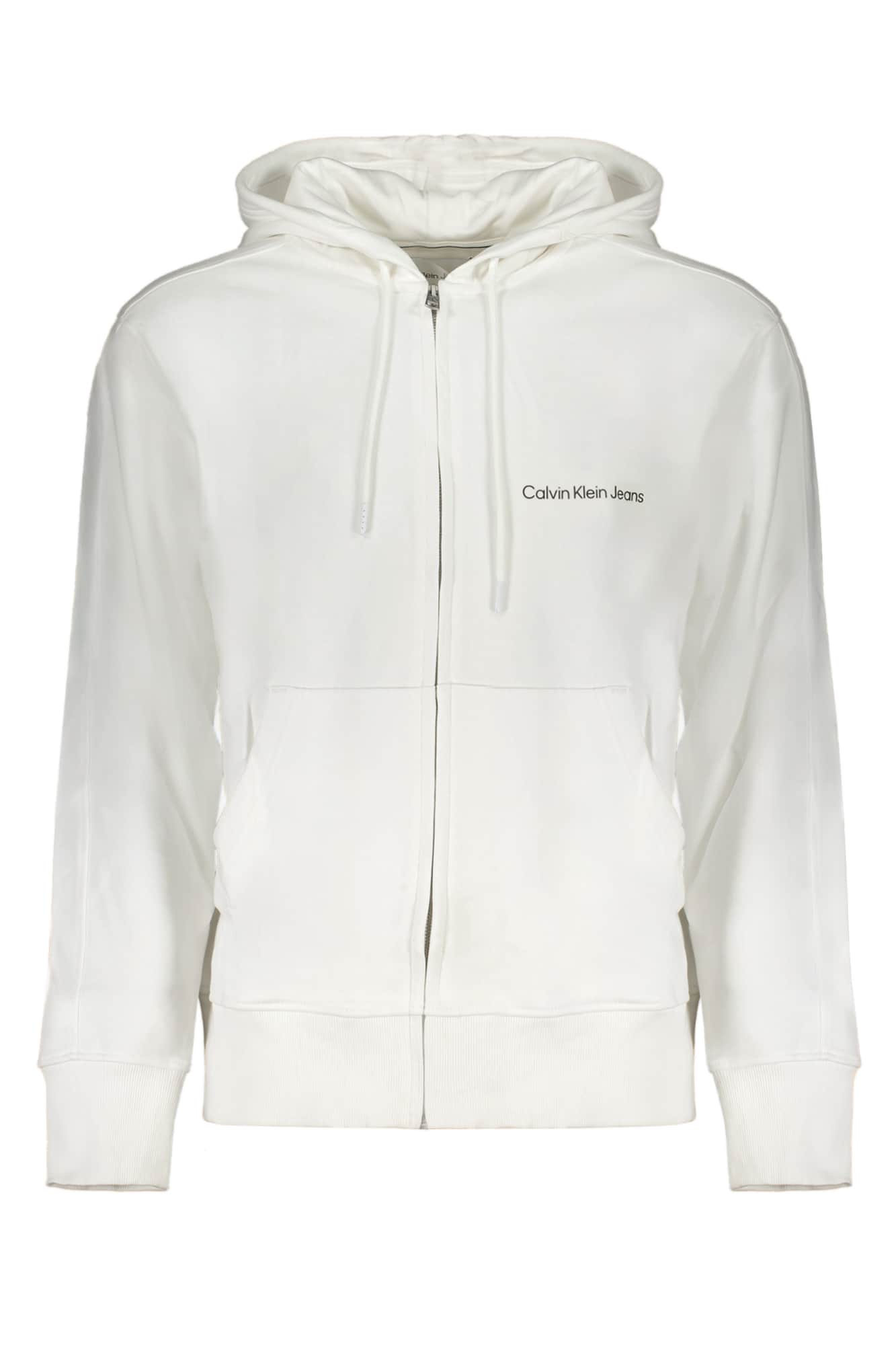 CALVIN KLEIN MEN'S GRAY ZIP SWEATSHIRT