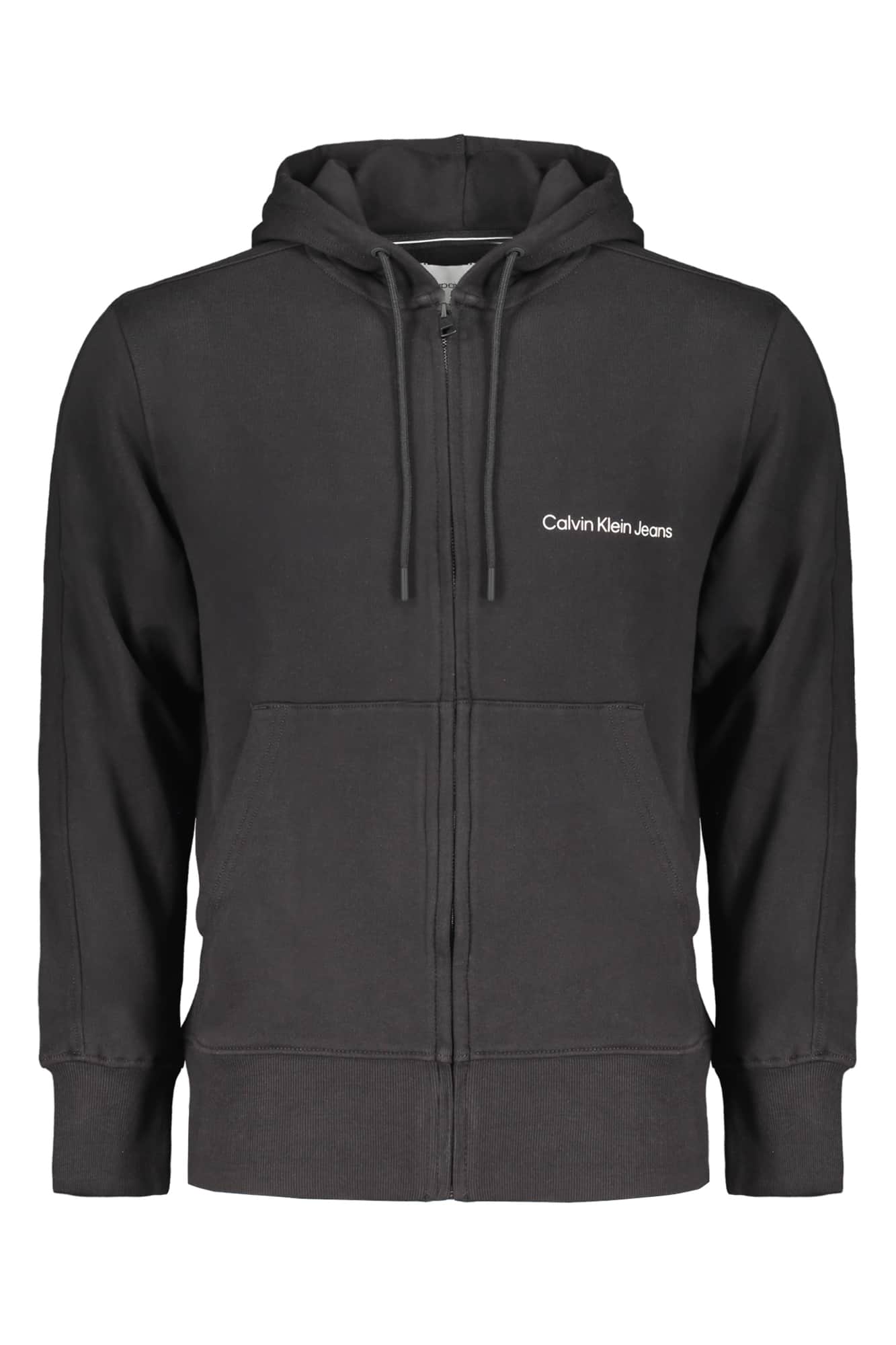CALVIN KLEIN MEN'S GRAY ZIP SWEATSHIRT