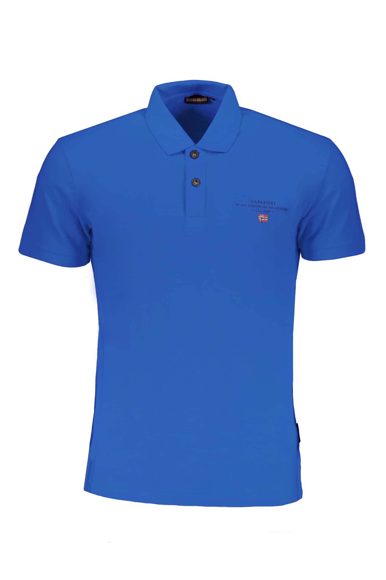 NAPAPIJRI POLO SHORT SLEEVES MEN GREY