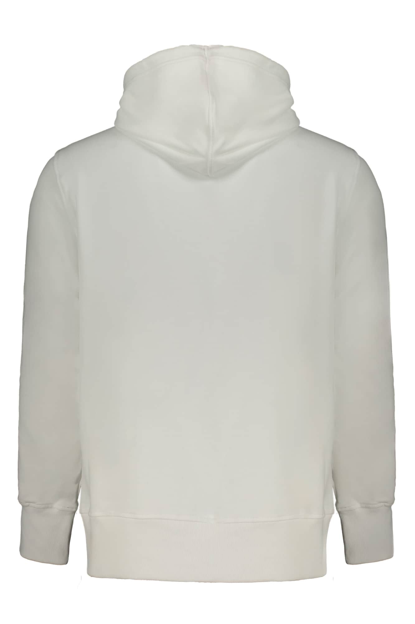 CALVIN KLEIN MEN'S WHITE ZIPLESS SWEATSHIRT