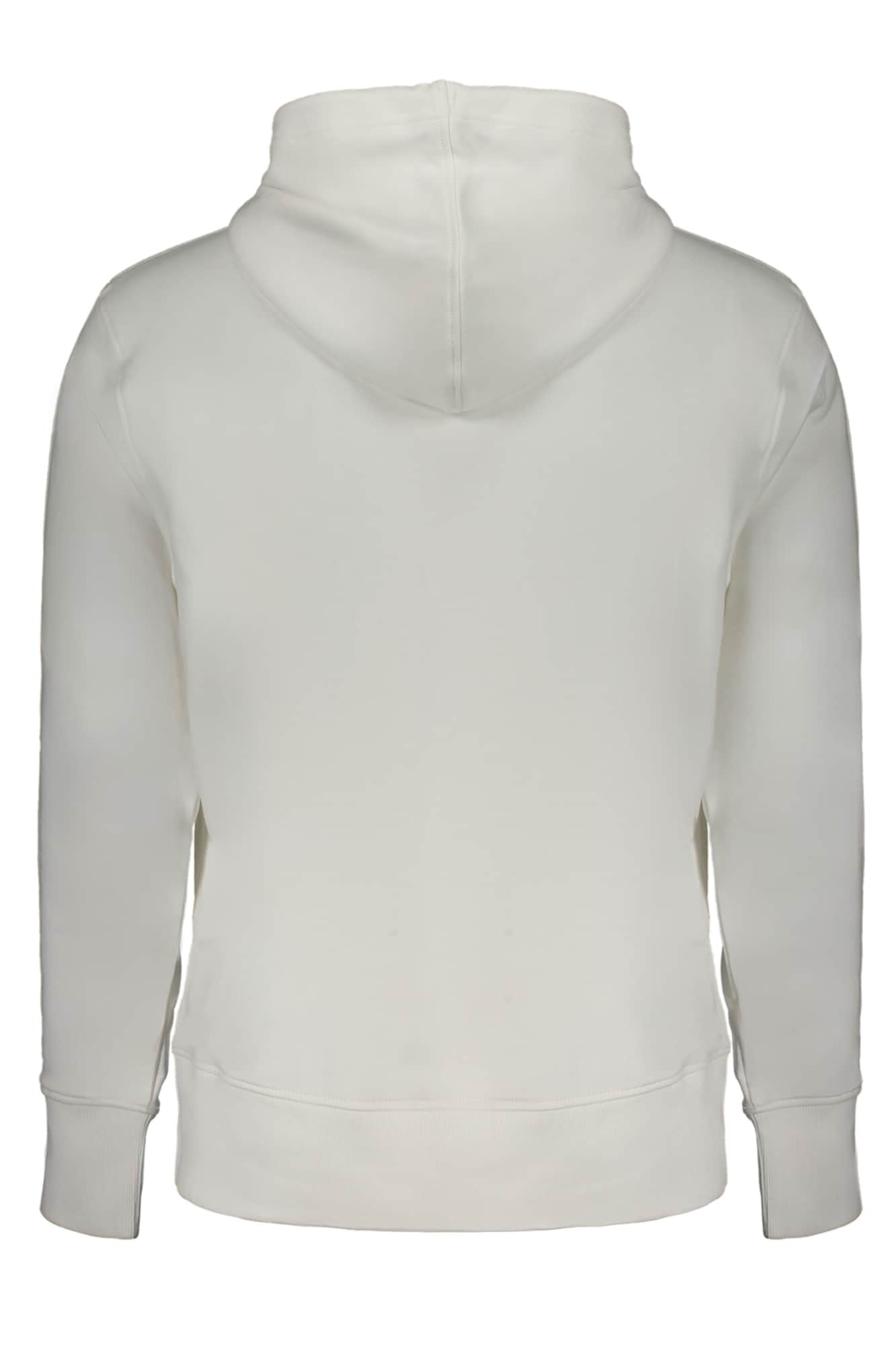CALVIN KLEIN MEN'S WHITE ZIPLESS SWEATSHIRT