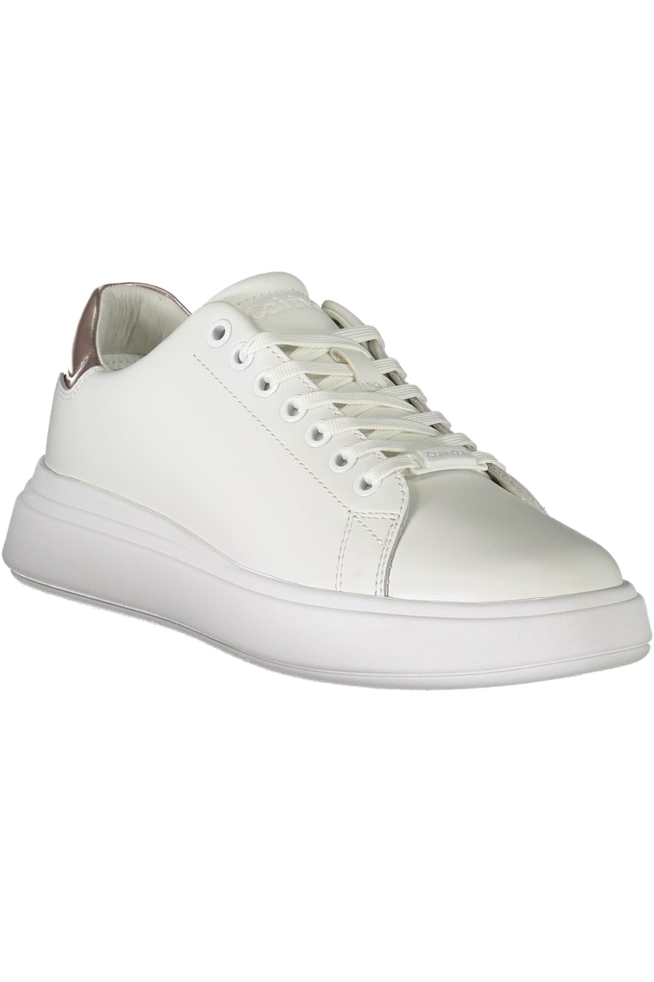 CALVIN KLEIN WHITE WOMEN'S SPORTS SHOES