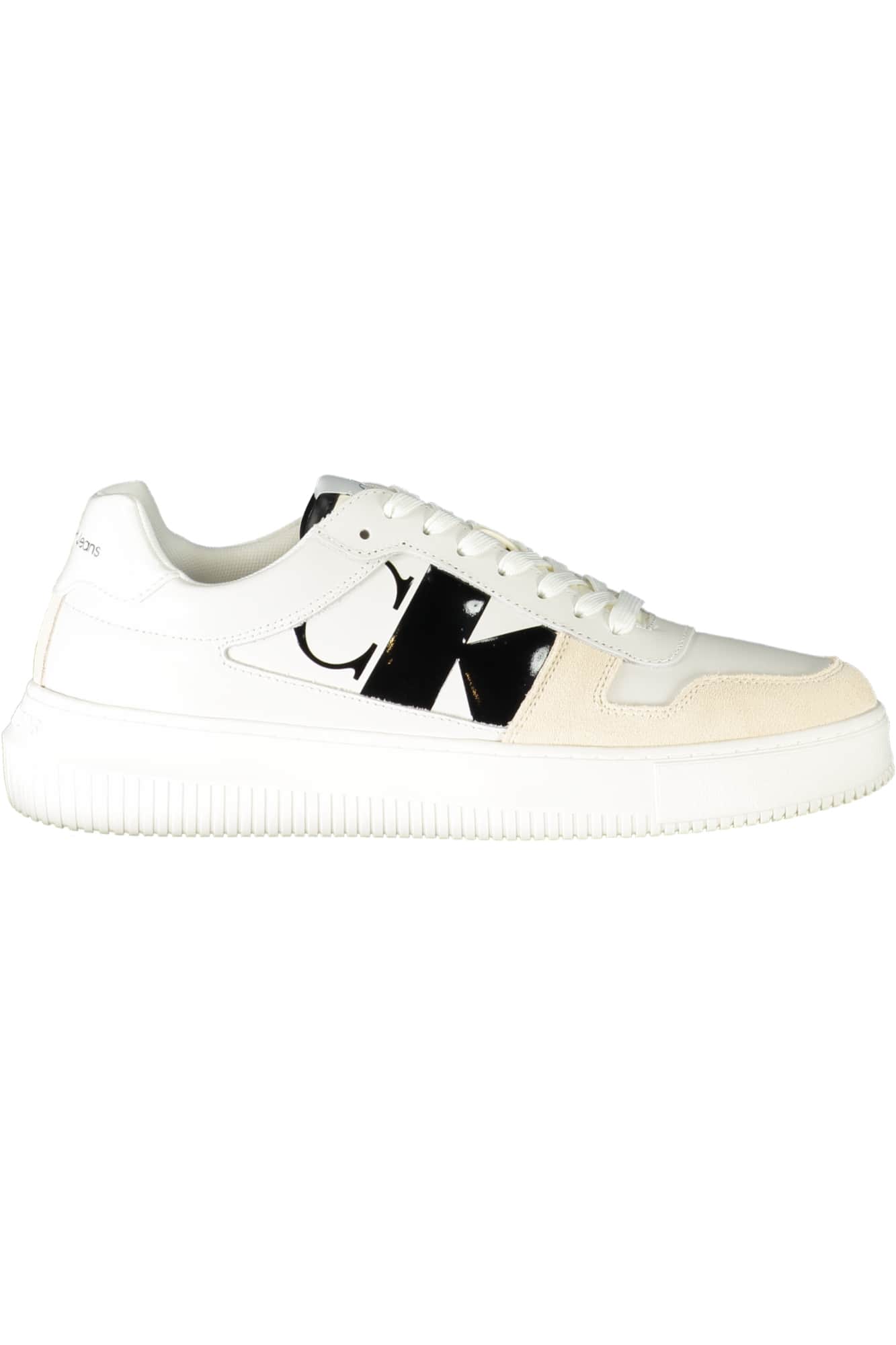 CALVIN KLEIN WHITE MEN'S SPORTS SHOES