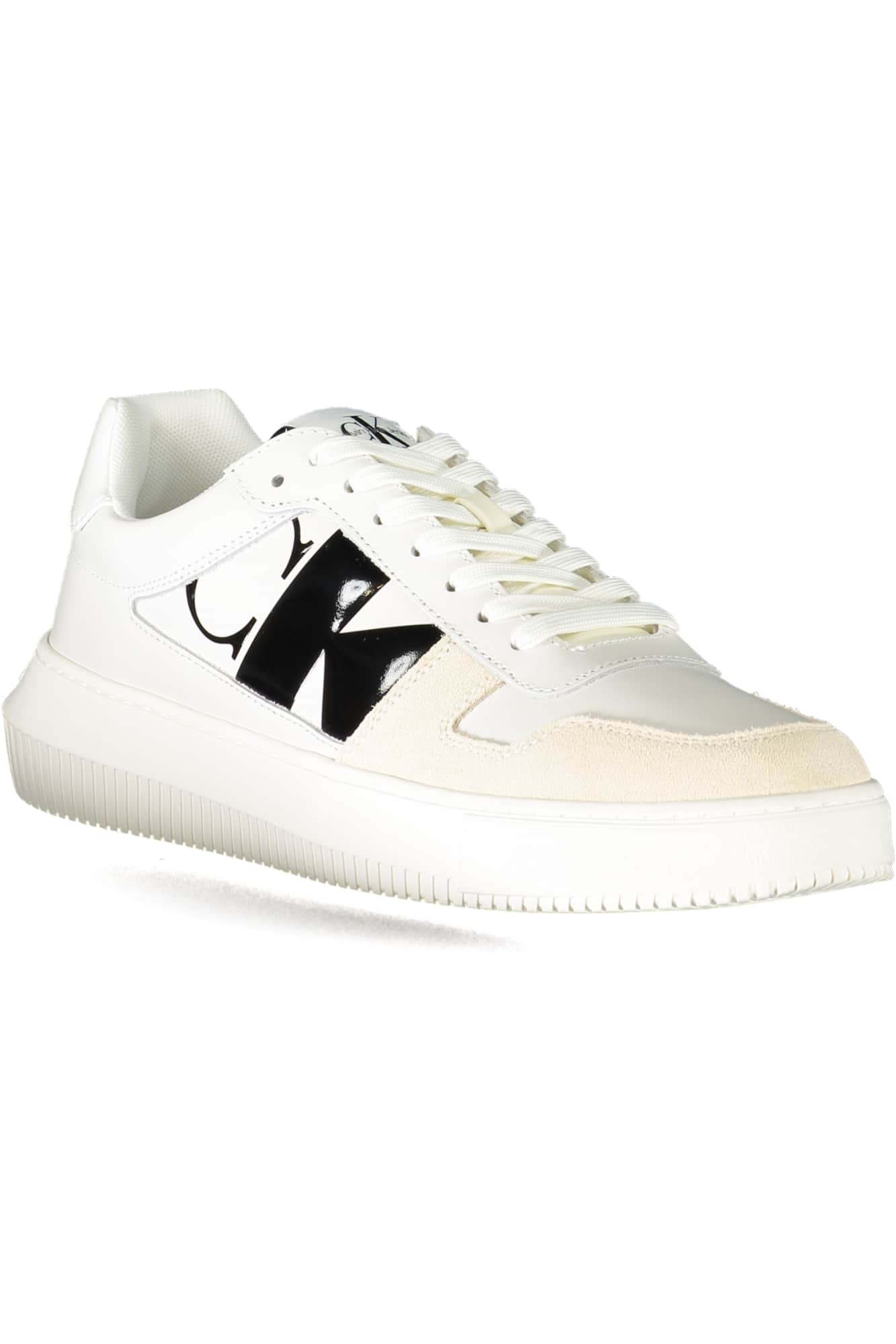 CALVIN KLEIN WHITE MEN'S SPORTS SHOES