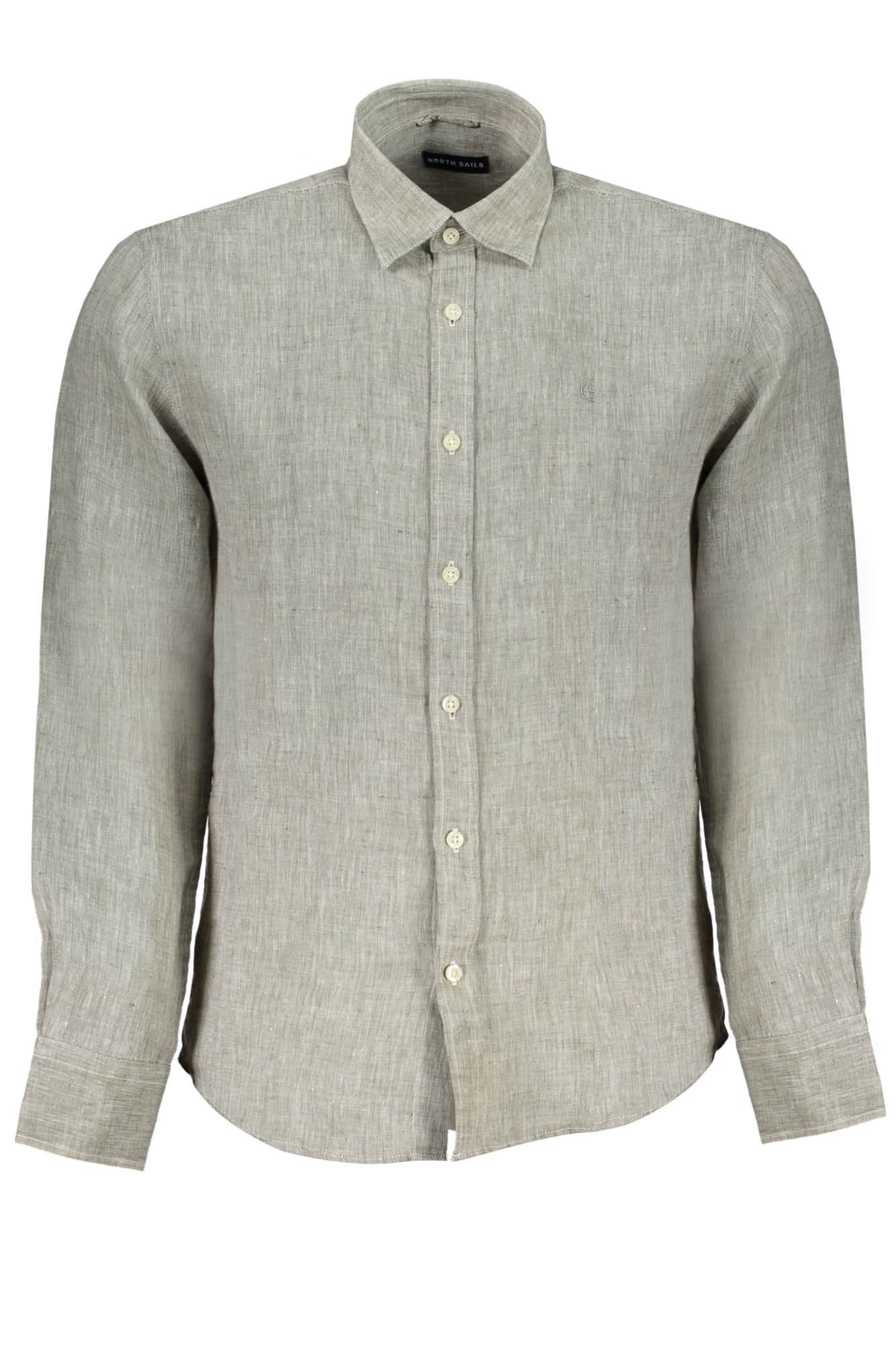 NORTH SAILS MEN'S WHITE LONG SLEEVE SHIRT