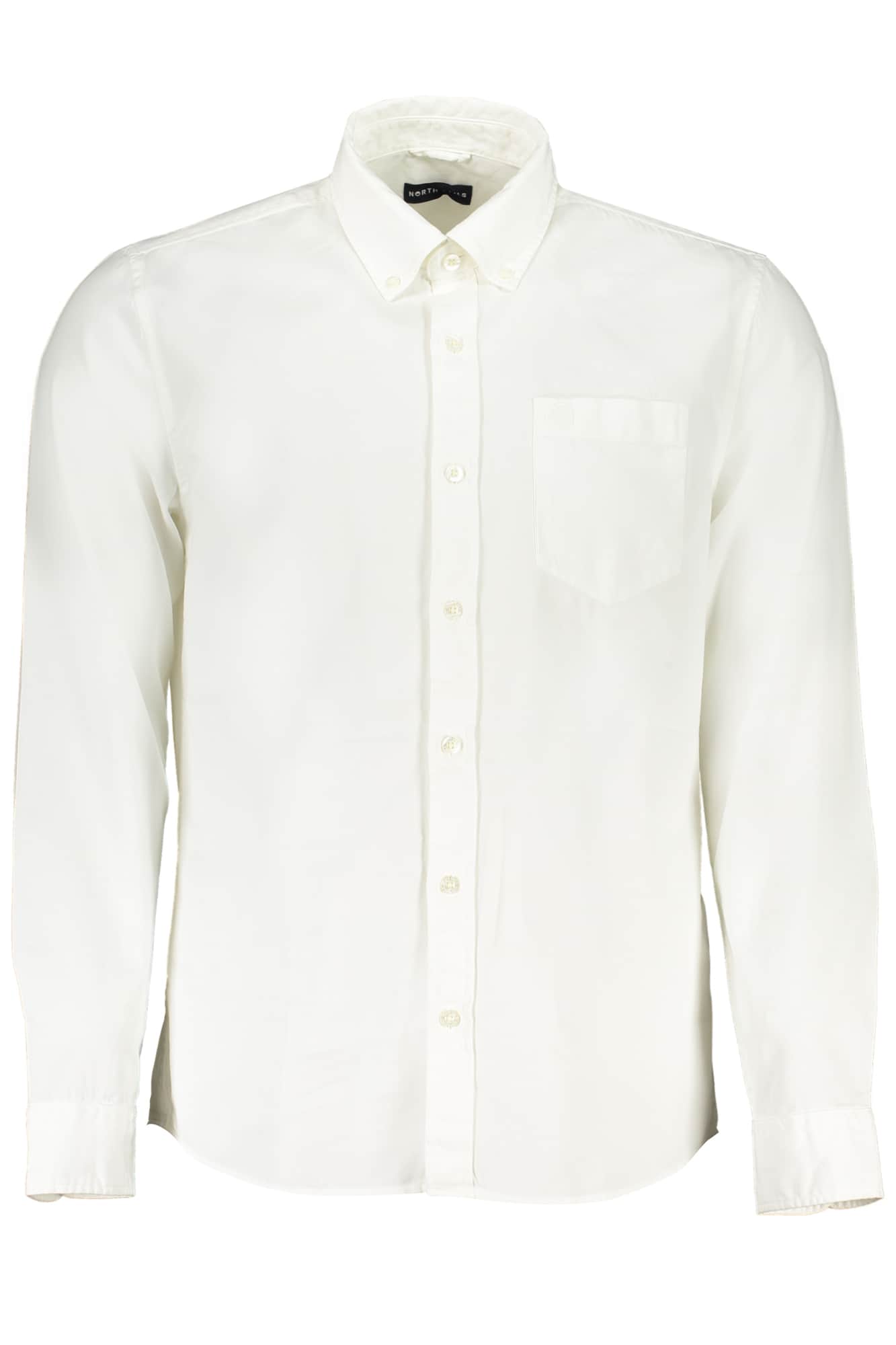 NORTH SAILS MEN'S WHITE LONG SLEEVE SHIRT