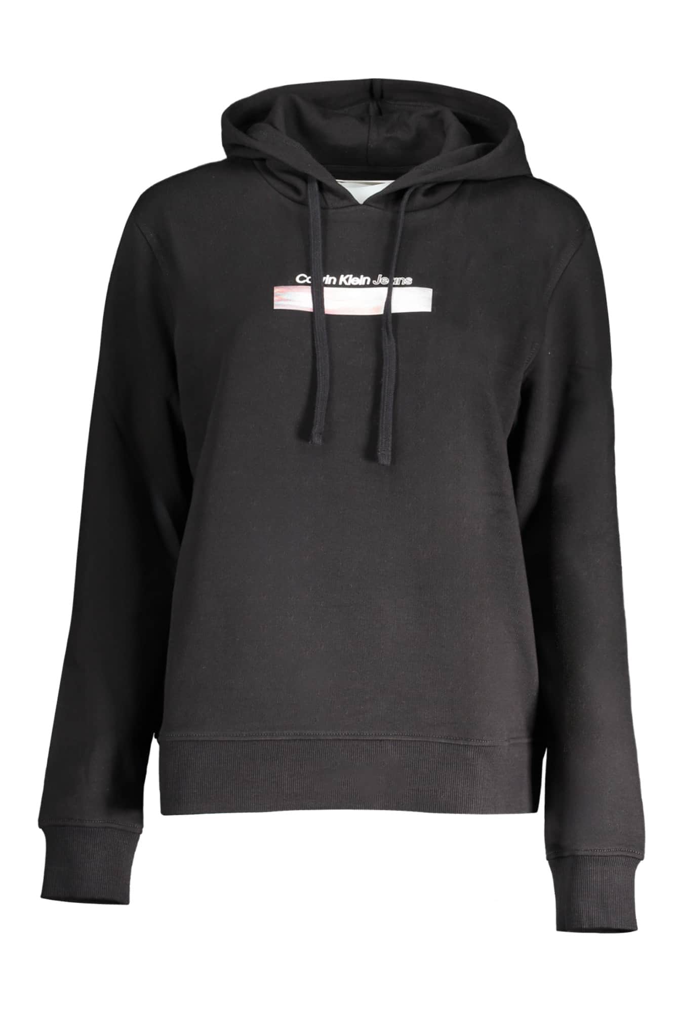 CALVIN KLEIN WOMEN'S ZIPLESS SWEATSHIRT BLACK