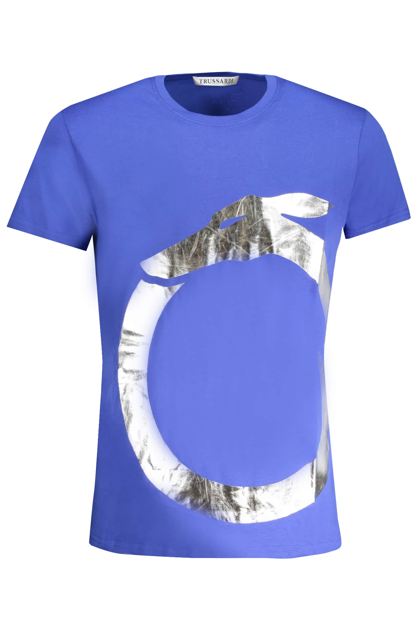 TRUSSARDI MEN'S SHORT SLEEVE T-SHIRT ORANGE